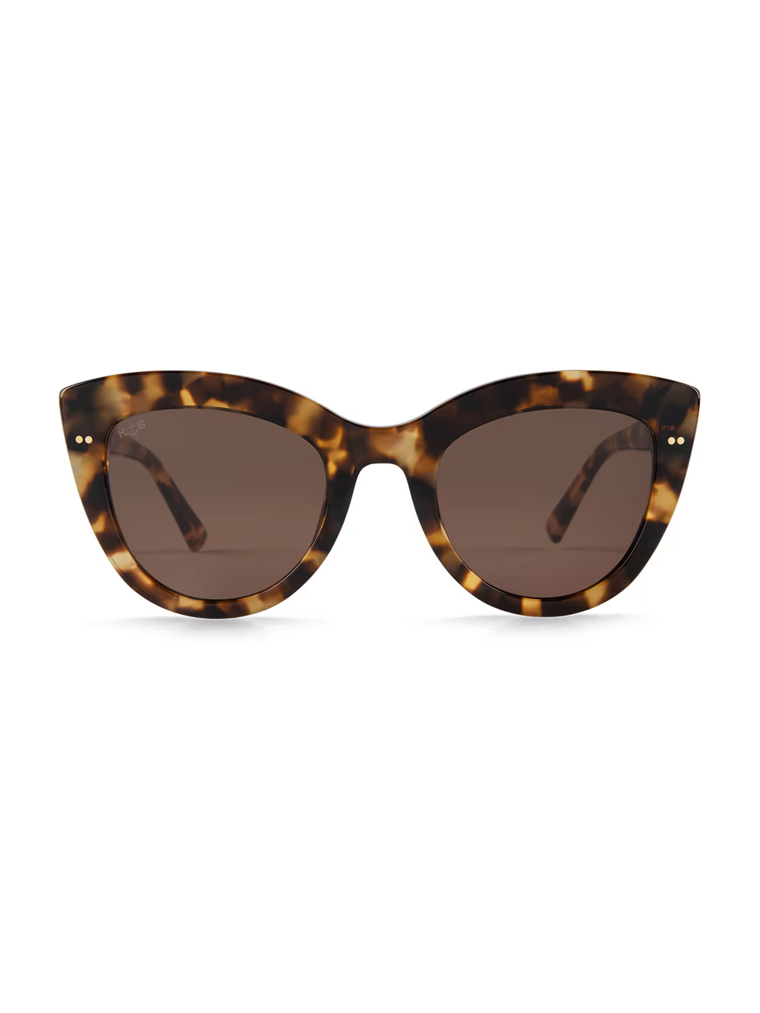 Kapten & Son Slnečné okuliare 'Sofia Amber Tortoise Brown' hnedá / zlatá - Pepit.sk