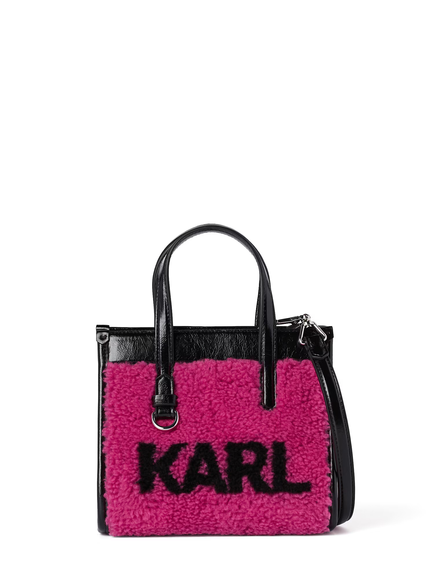 Karl Lagerfeld Kabelka fuksia / čierna - Pepit.sk