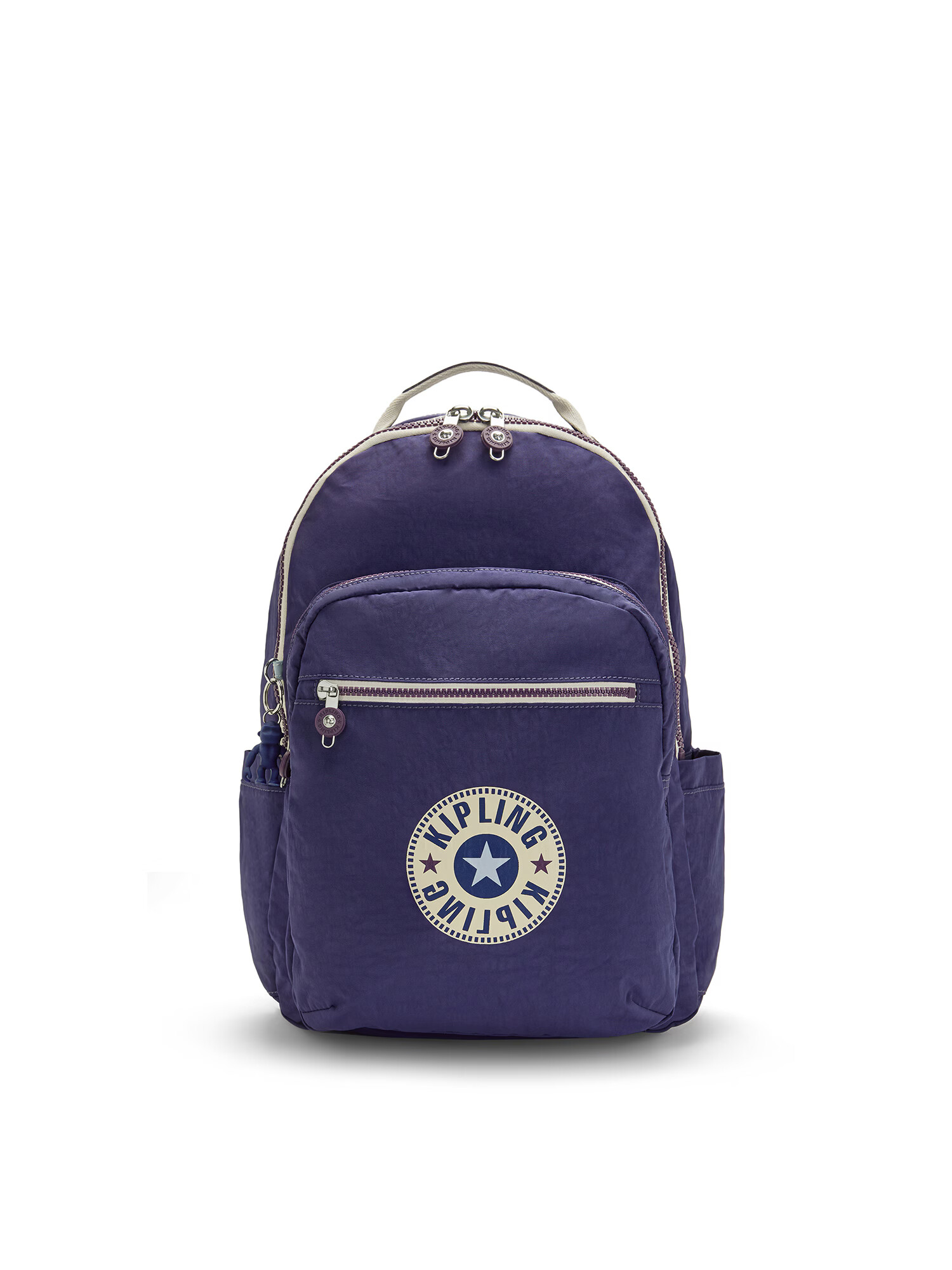 KIPLING Batoh 'Seoul' indigo / biela - Pepit.sk