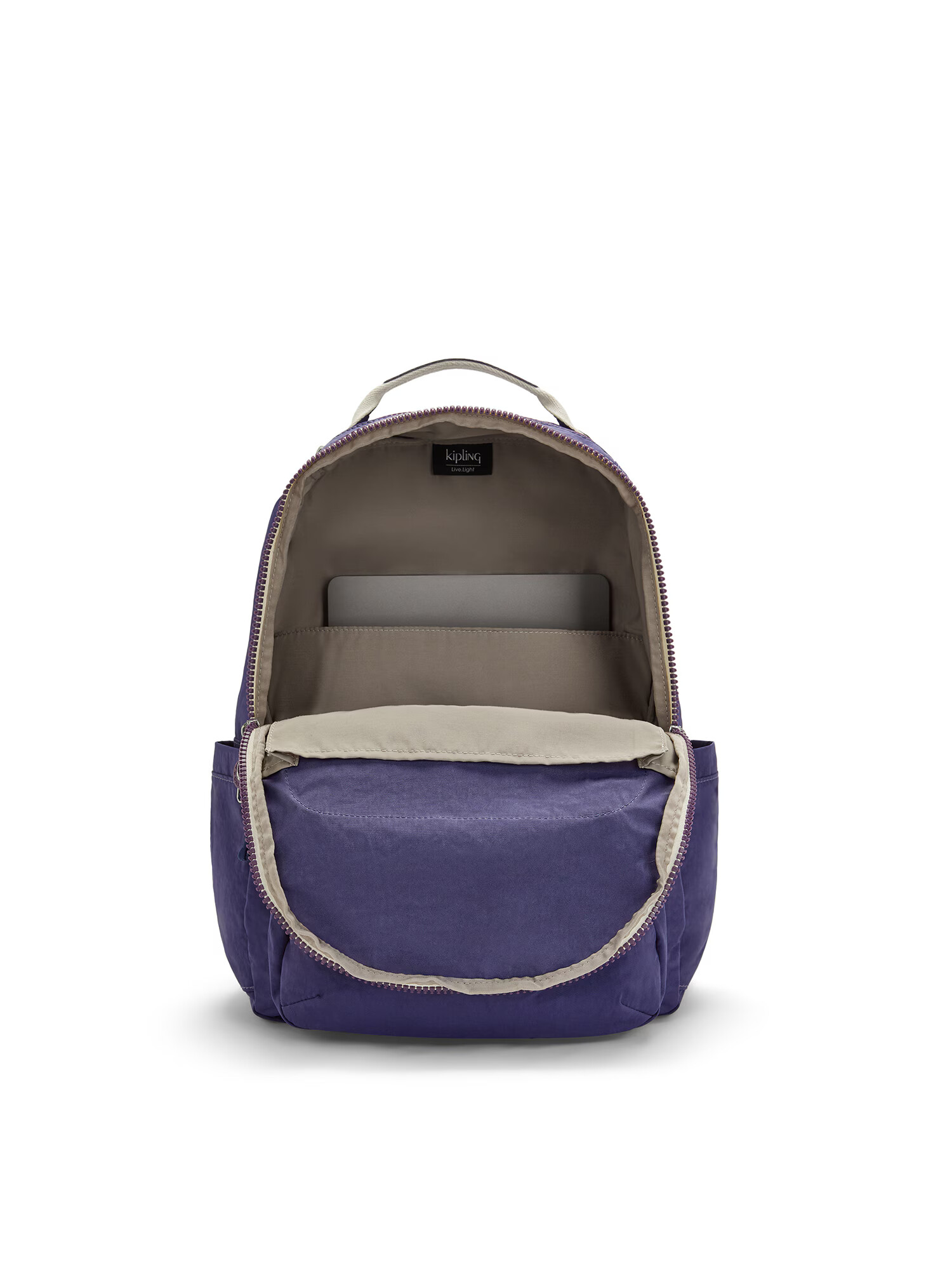 KIPLING Batoh 'Seoul' indigo / biela - Pepit.sk