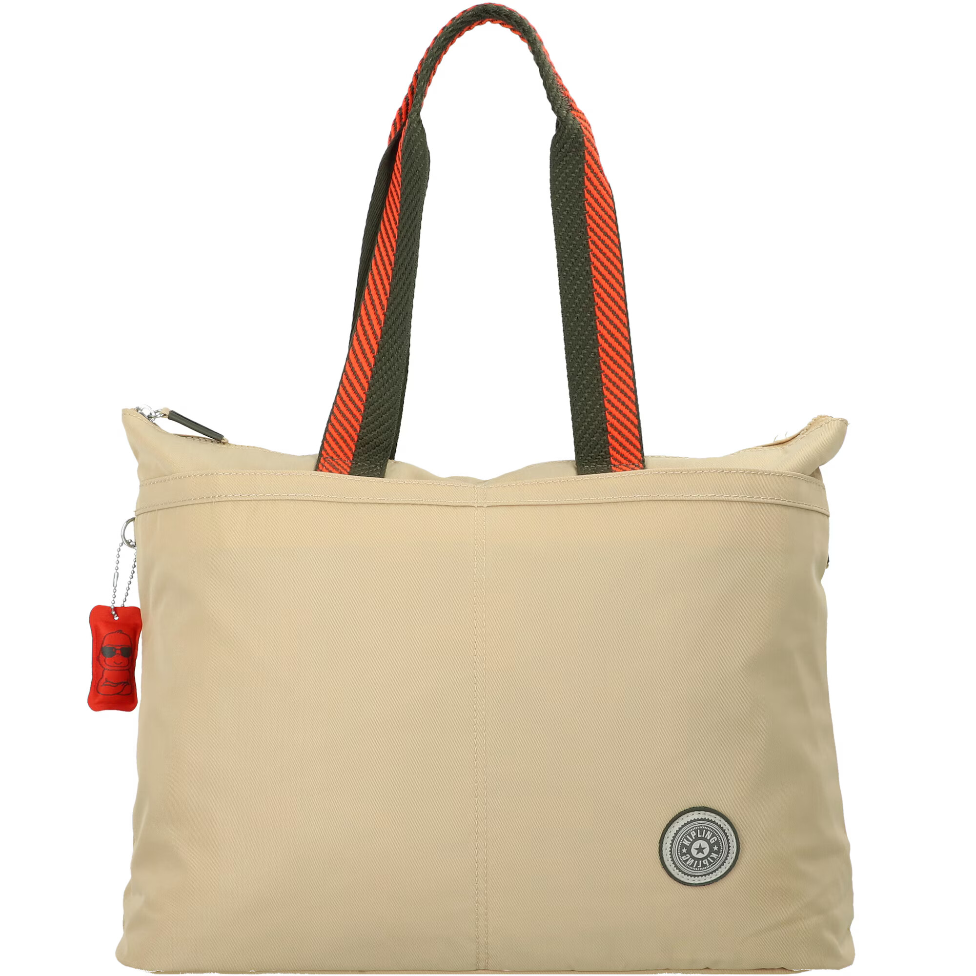 KIPLING Shopper 'Chika' béžová / červená / čierna - Pepit.sk