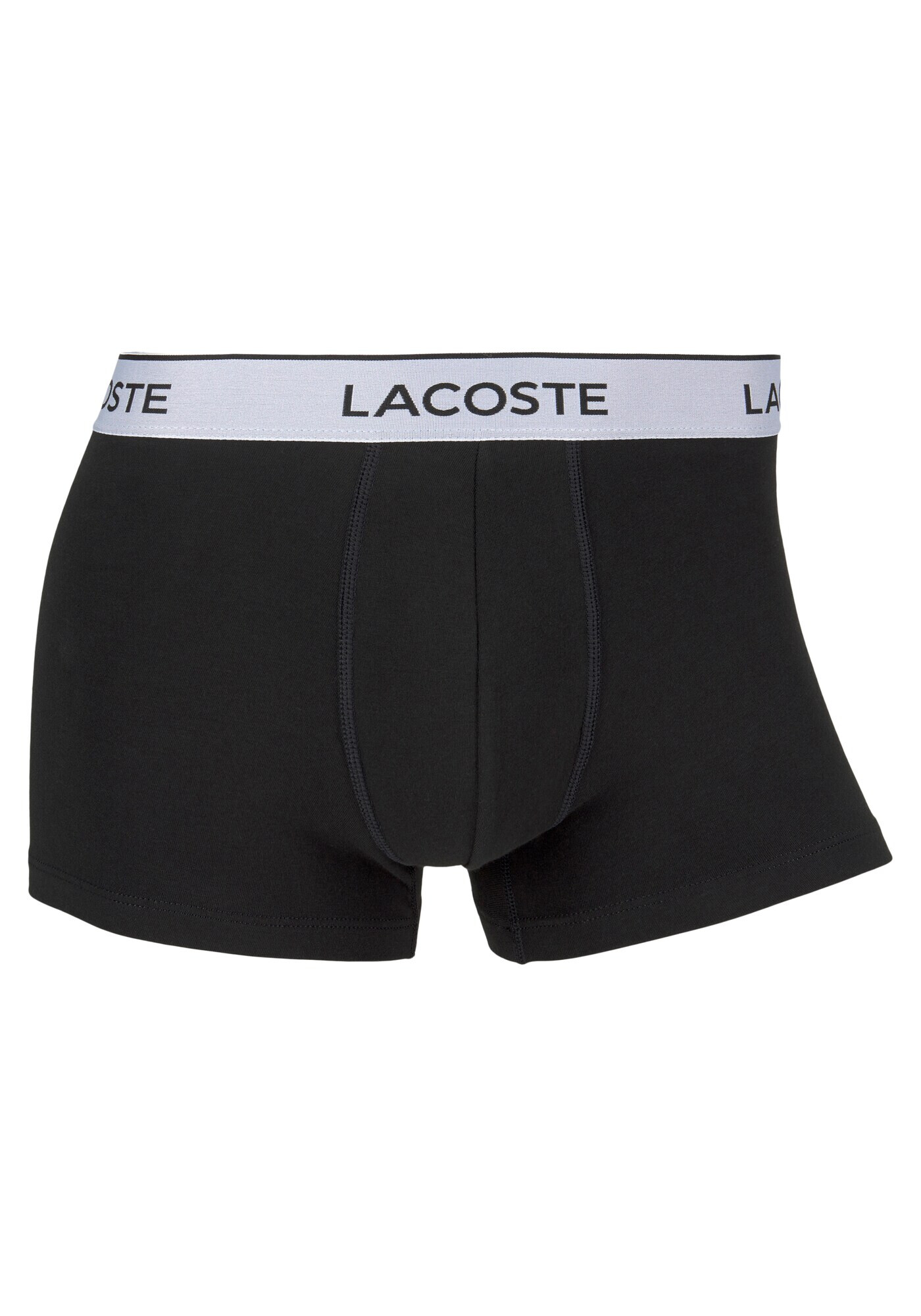 LACOSTE Boxerky čierna / biela - Pepit.sk