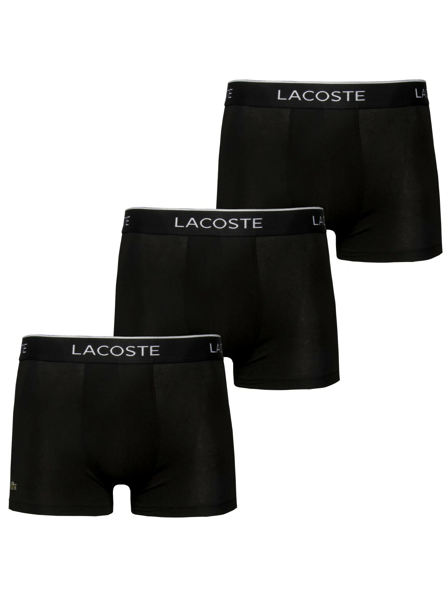 LACOSTE Boxerky svetlozelená / ohnivo červená / čierna / biela - Pepit.sk