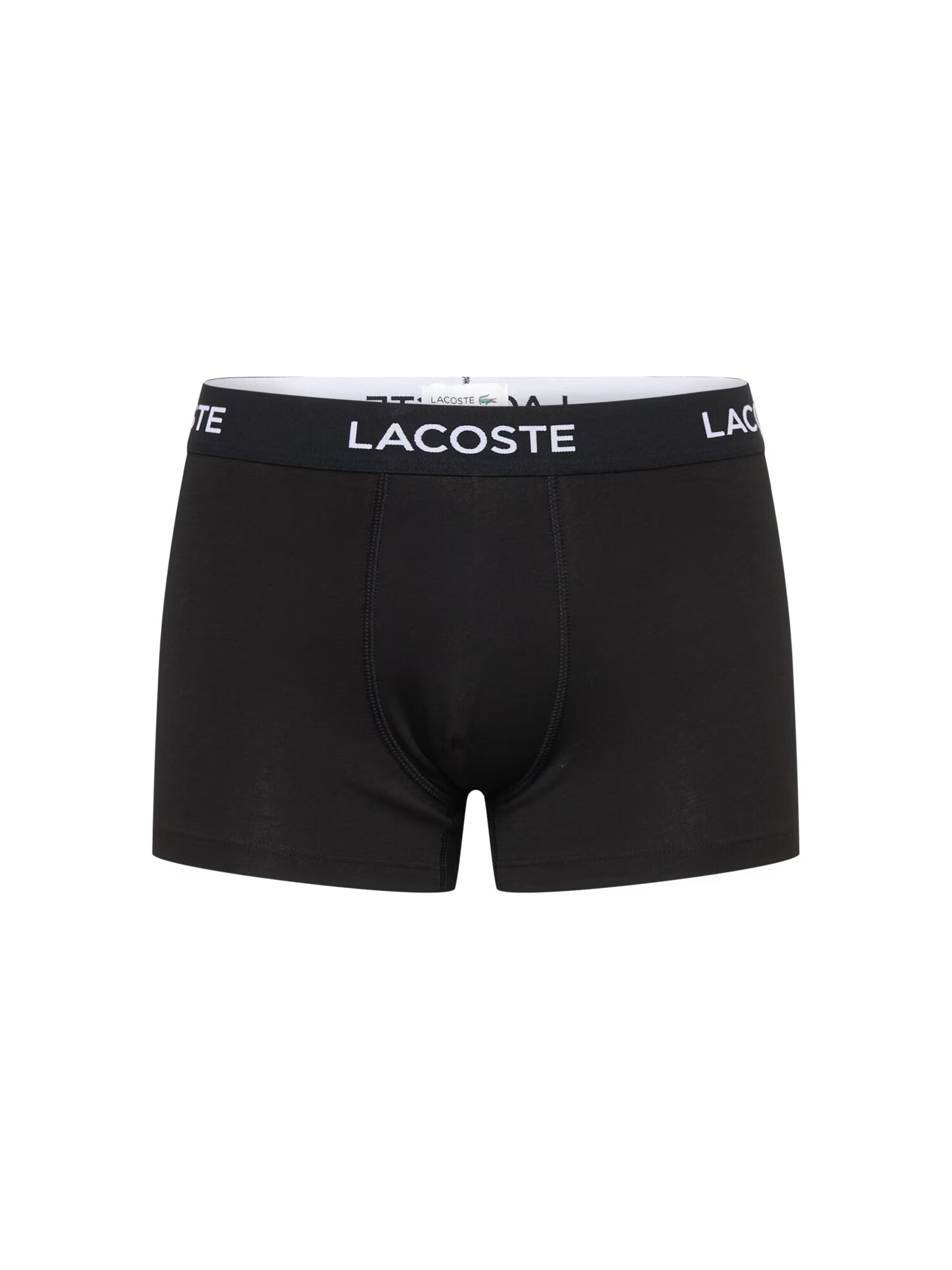 LACOSTE Boxerky čierna / biela - Pepit.sk