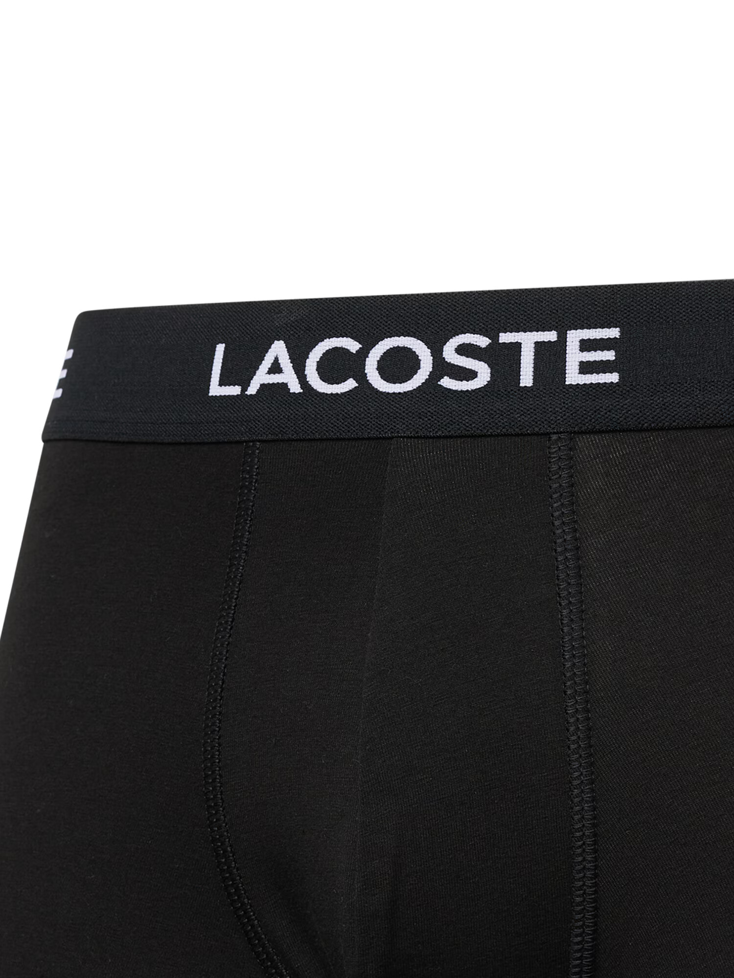 LACOSTE Boxerky čierna / biela - Pepit.sk