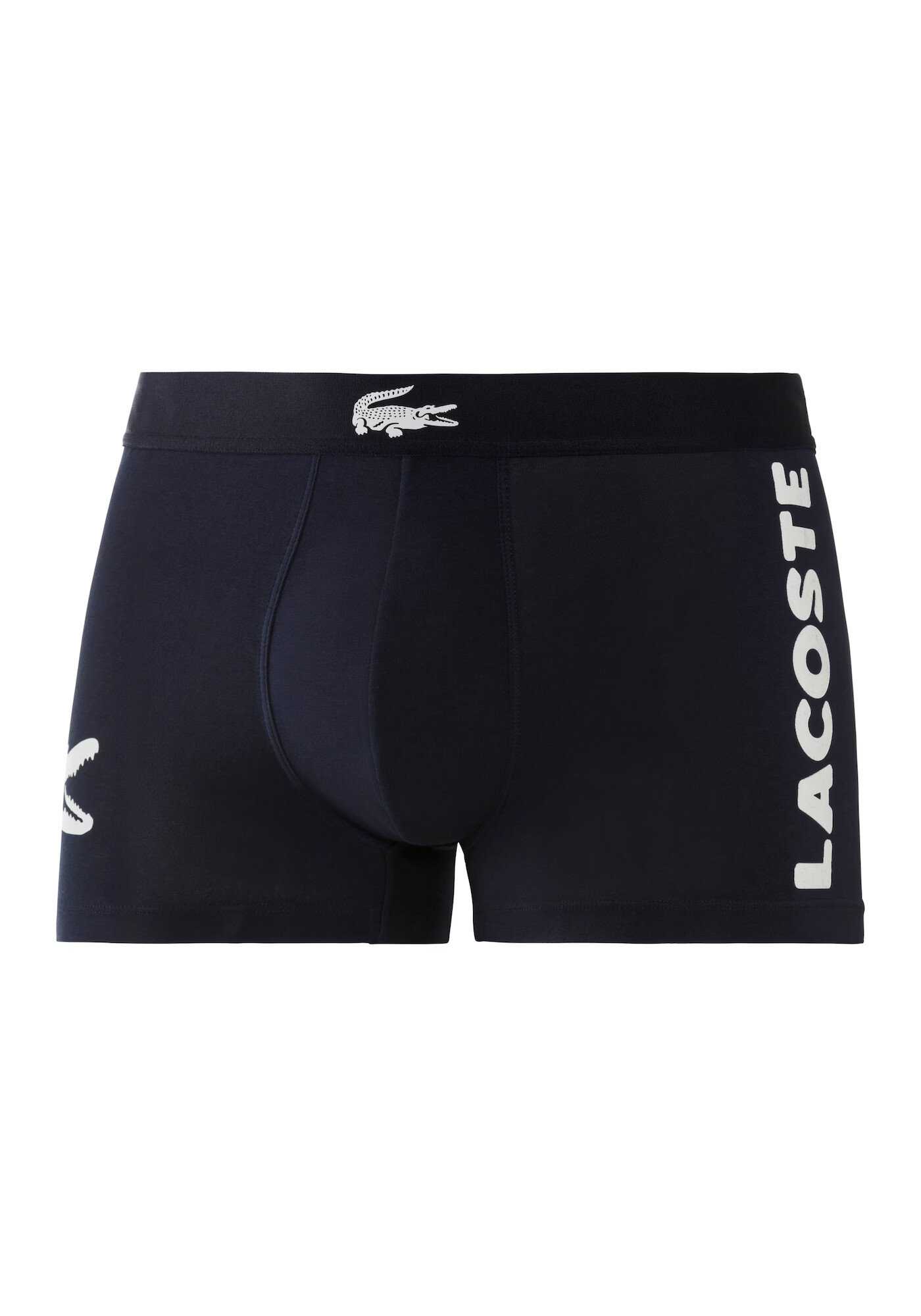 LACOSTE Boxerky kobaltovomodrá / tmavomodrá / sivá melírovaná / biela - Pepit.sk