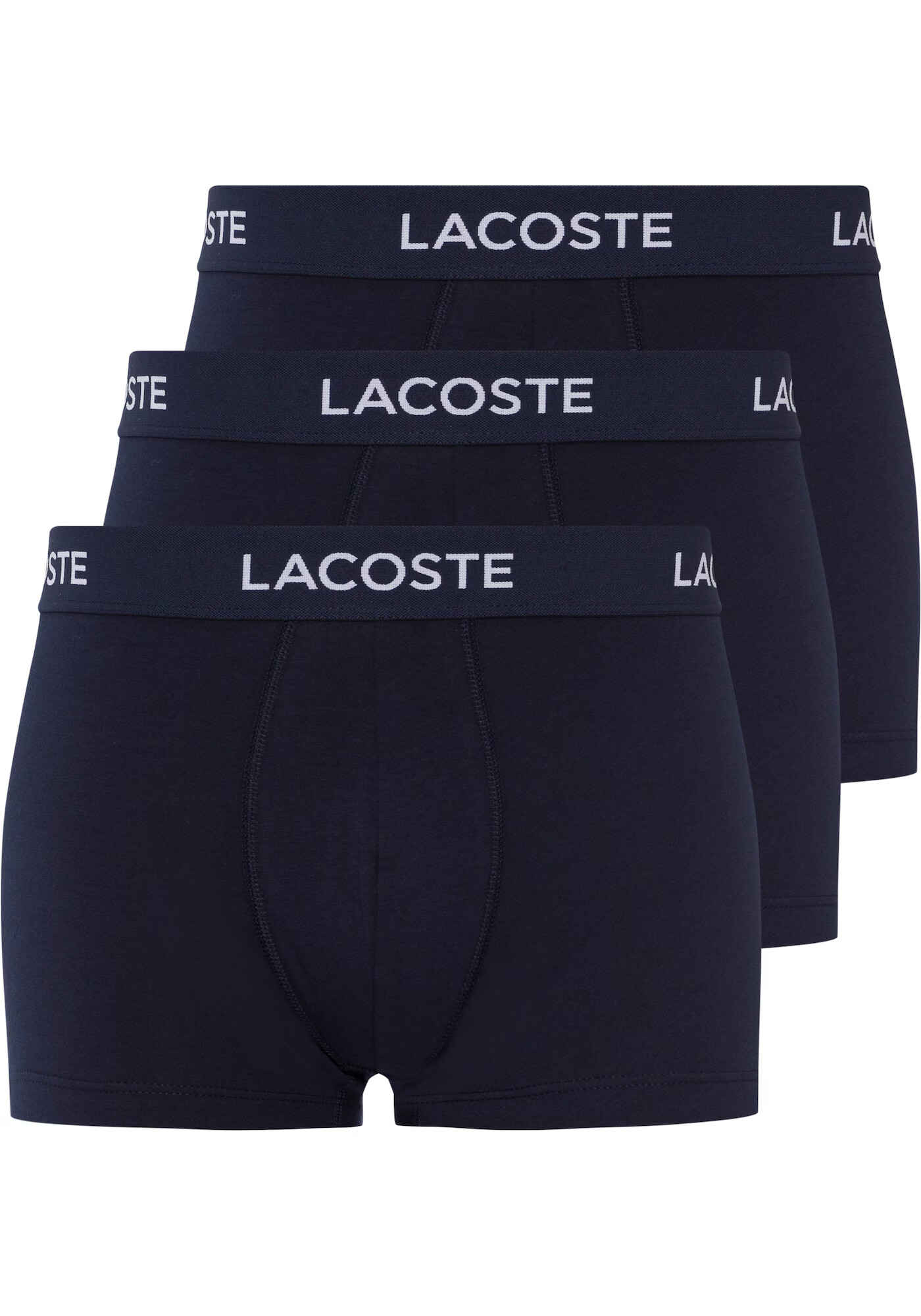 LACOSTE Boxerky námornícka modrá / biela - Pepit.sk