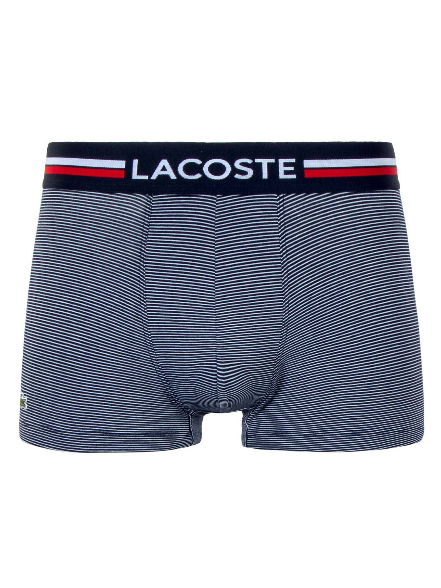 LACOSTE Boxerky námornícka modrá / červená / biela - Pepit.sk