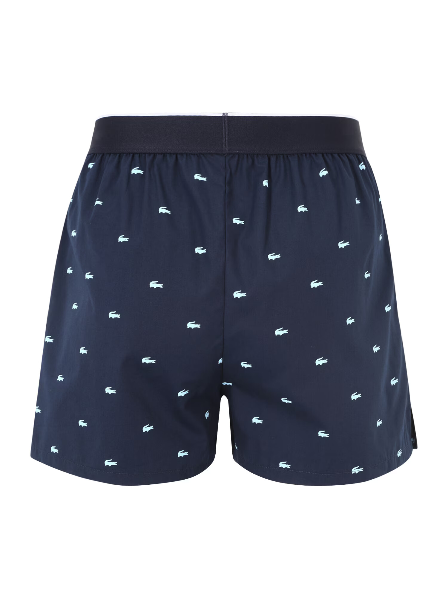 LACOSTE Boxerky námornícka modrá / svetlomodrá / čierna / biela - Pepit.sk