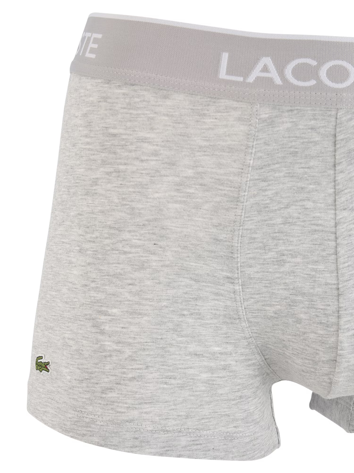 LACOSTE Boxerky sivá melírovaná / petrolejová / čierna / biela - Pepit.sk