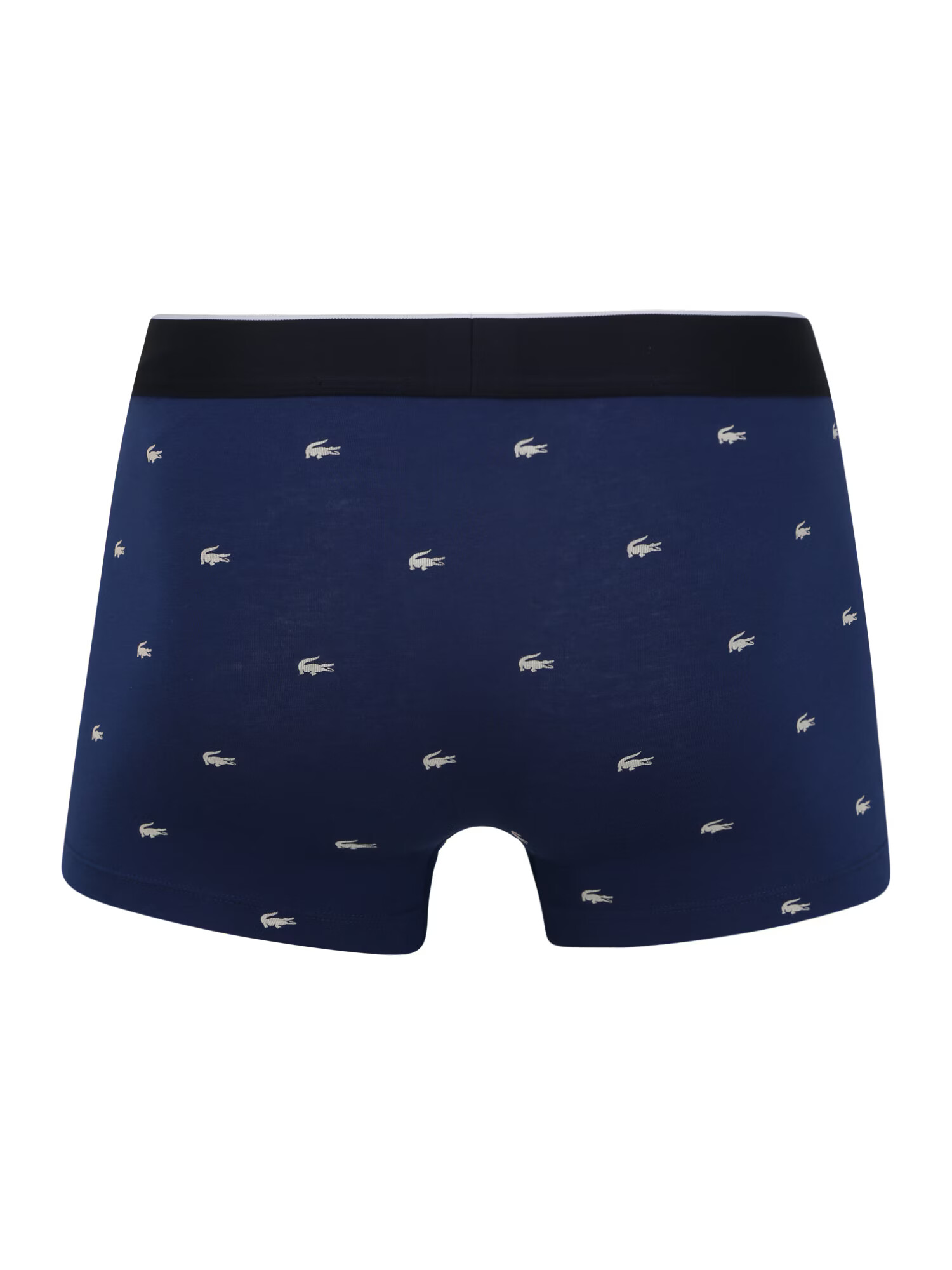 LACOSTE Boxerky 'Trunks' tmavomodrá / sivá melírovaná / červená / biela - Pepit.sk