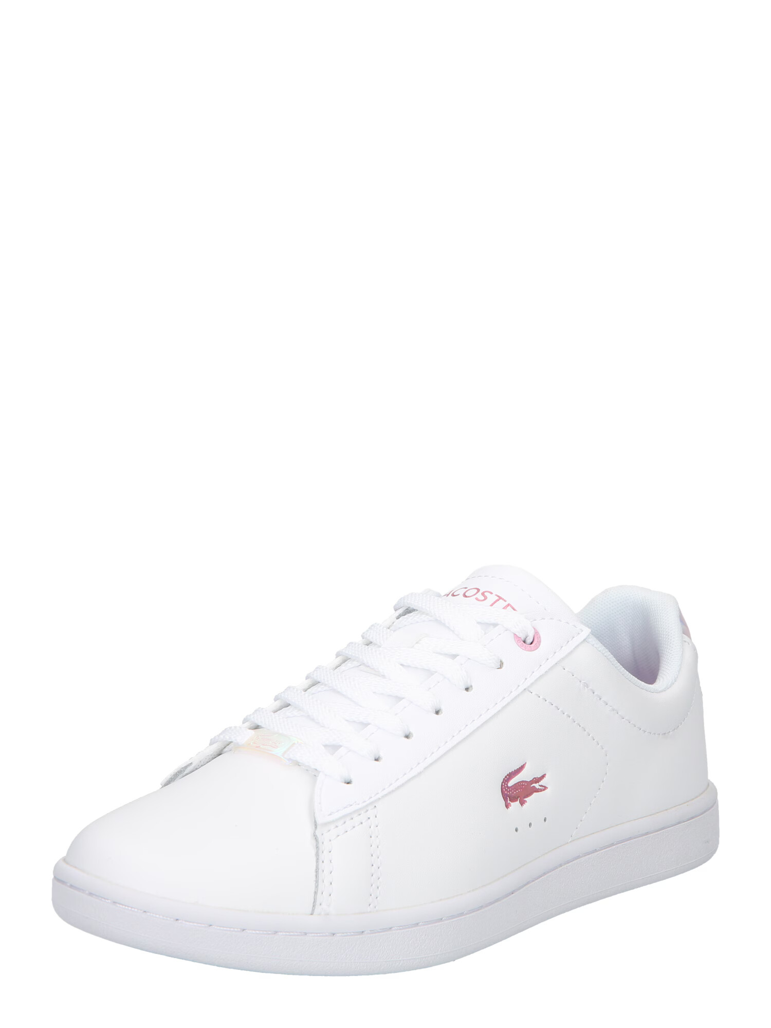 LACOSTE Nízke tenisky 'CARNABY' rosé / biela - Pepit.sk