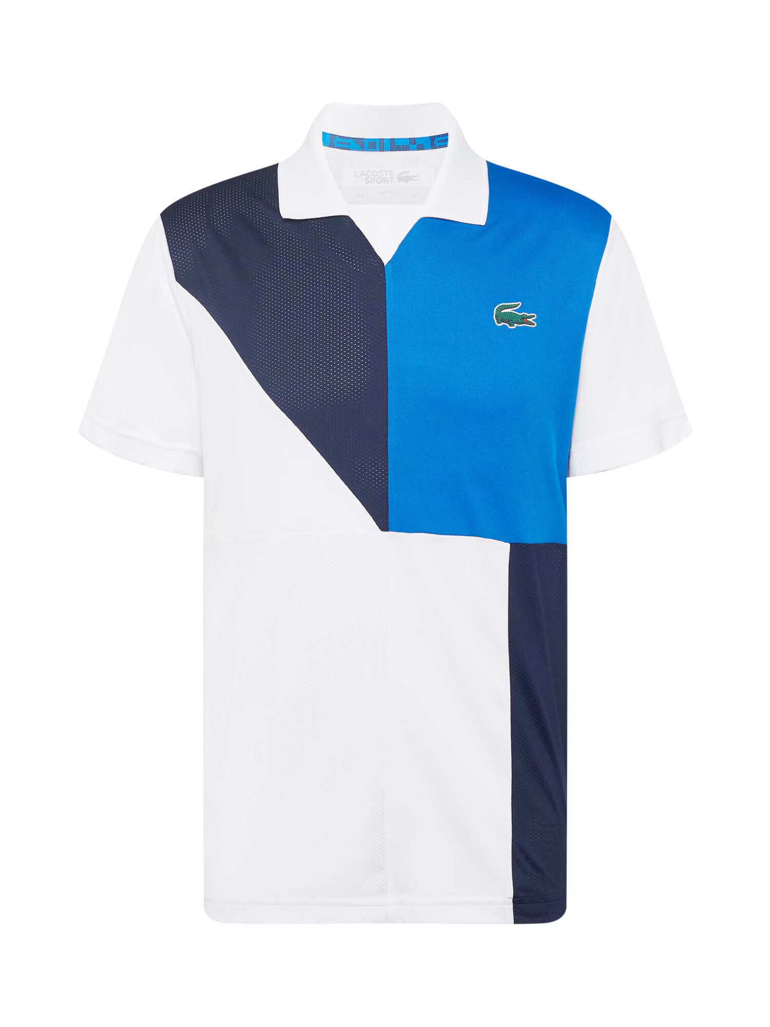 Lacoste Sport Funkčné tričko modrá / námornícka modrá / trávovo zelená / biela - Pepit.sk