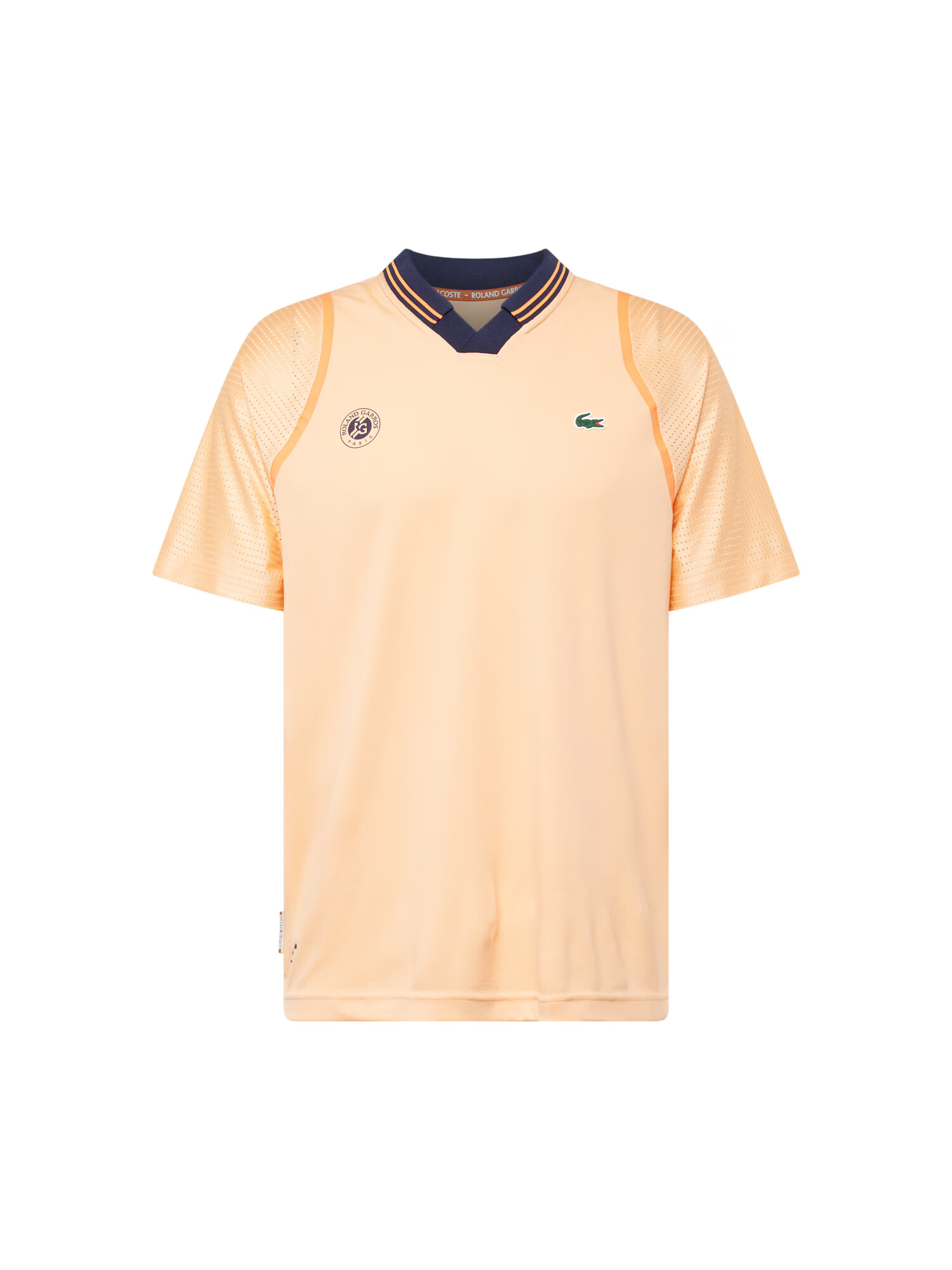 Lacoste Sport Funkčné tričko námornícka modrá / zelená / marhuľová / biela - Pepit.sk