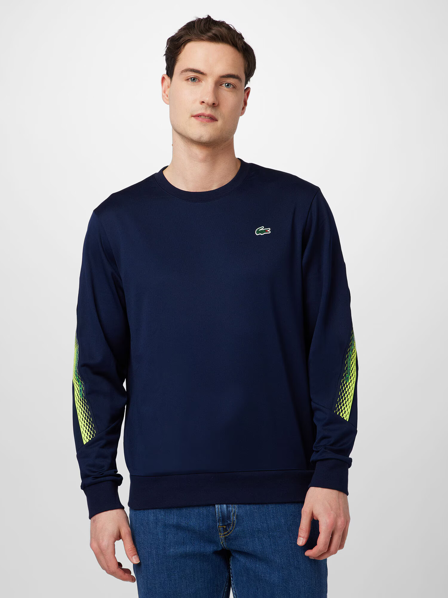 Lacoste Sport Športová mikina námornícka modrá - Pepit.sk