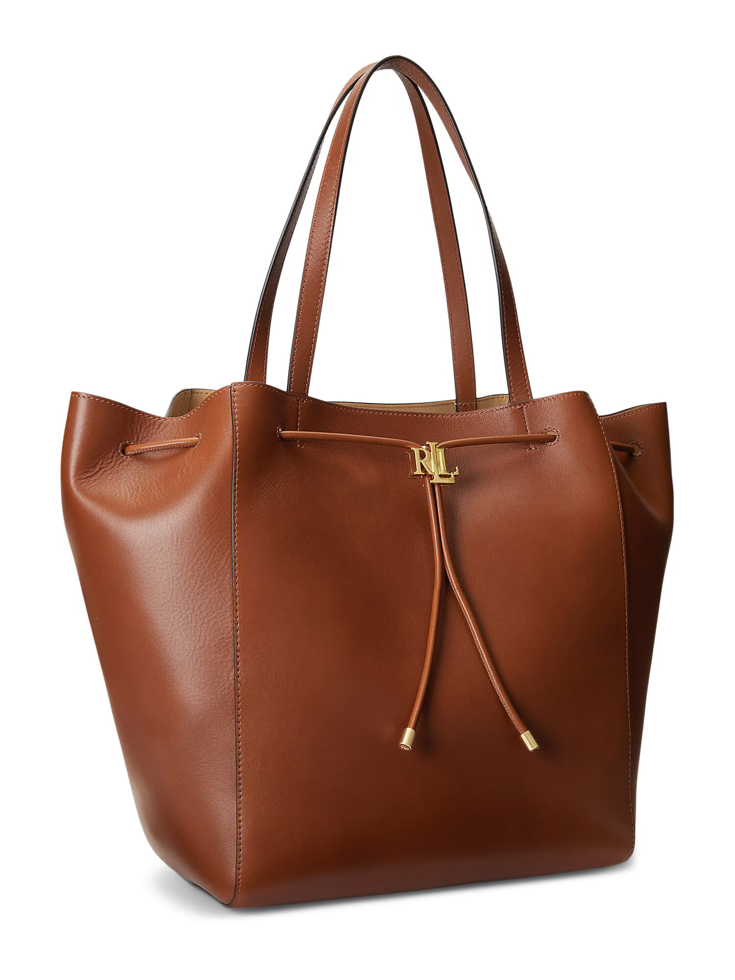 Lauren Ralph Lauren Shopper 'ANDIE' hnedá / zlatá - Pepit.sk