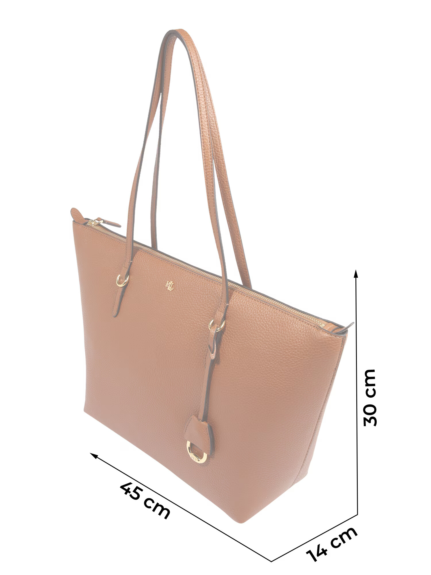 Lauren Ralph Lauren Shopper 'GRAIN KEATON' koňaková - Pepit.sk