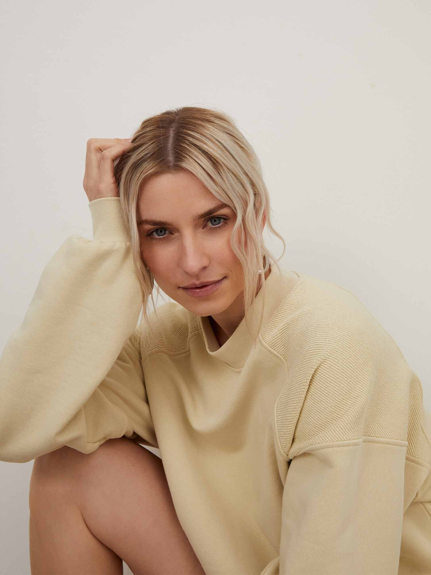 LeGer by Lena Gercke Mikina 'Thassia' krémová - Pepit.sk