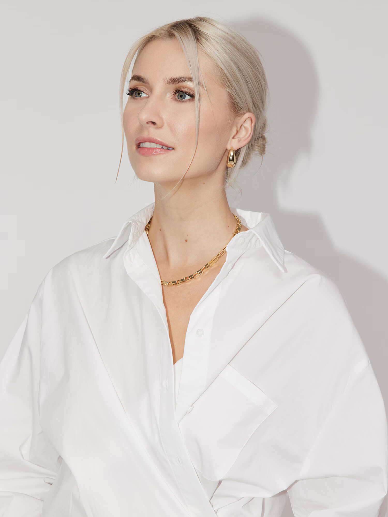 LeGer by Lena Gercke Retiazka 'Gwen' zlatá - Pepit.sk