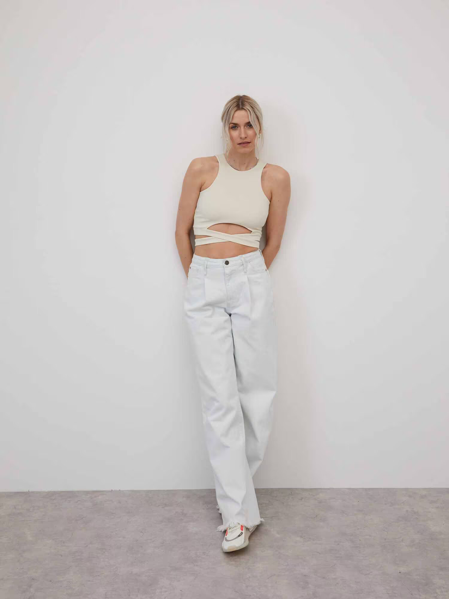 LeGer by Lena Gercke Top 'Shelly' krémová - Pepit.sk