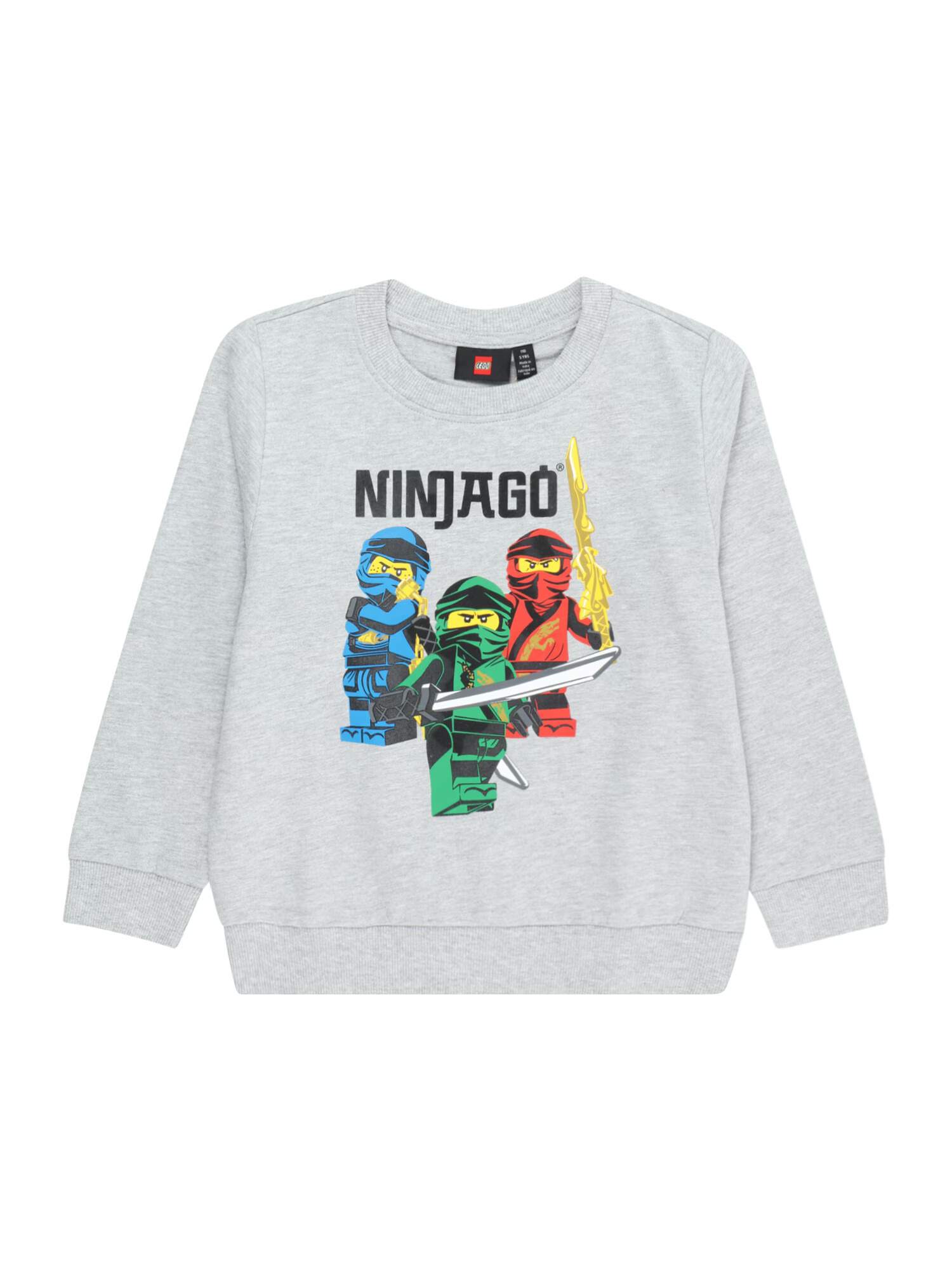 LEGO® kidswear Mikina modrá / sivá melírovaná / zelená / červená - Pepit.sk