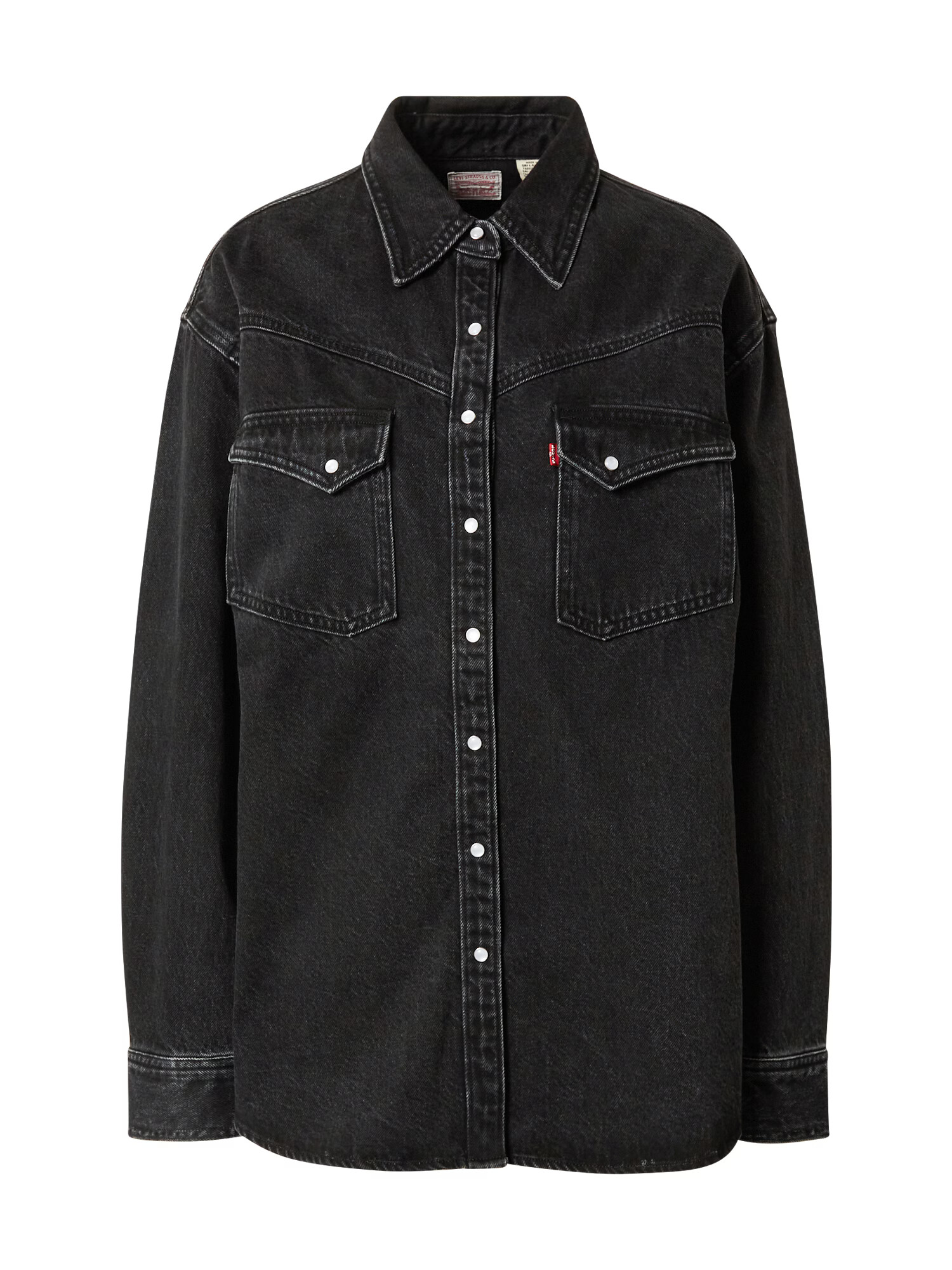 LEVI'S Blúzka 'DORSEY XL WESTERN BLACKS' čierny denim - Pepit.sk