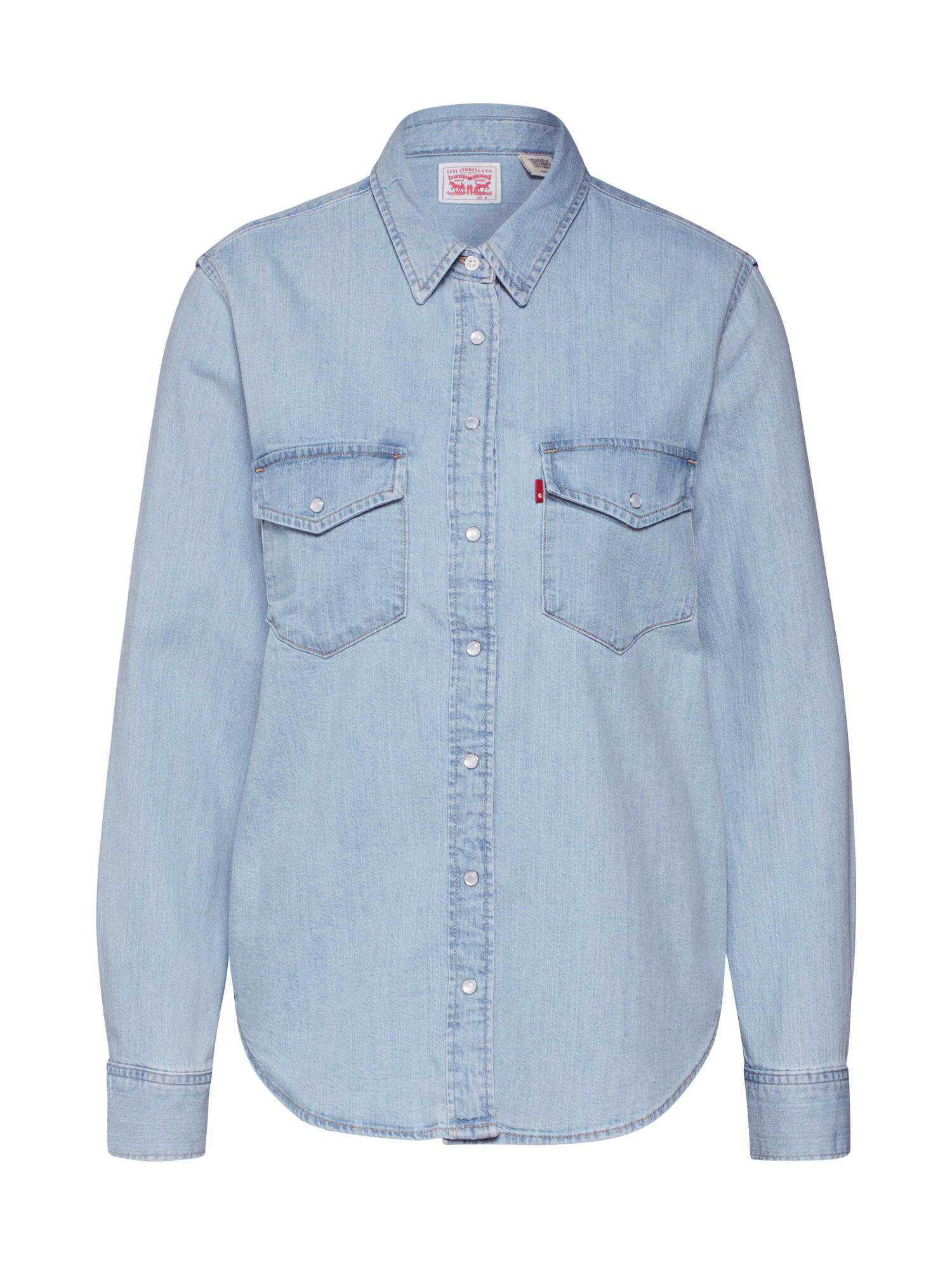 LEVI'S ® Blúzka 'Essential Western' modrá denim - Pepit.sk