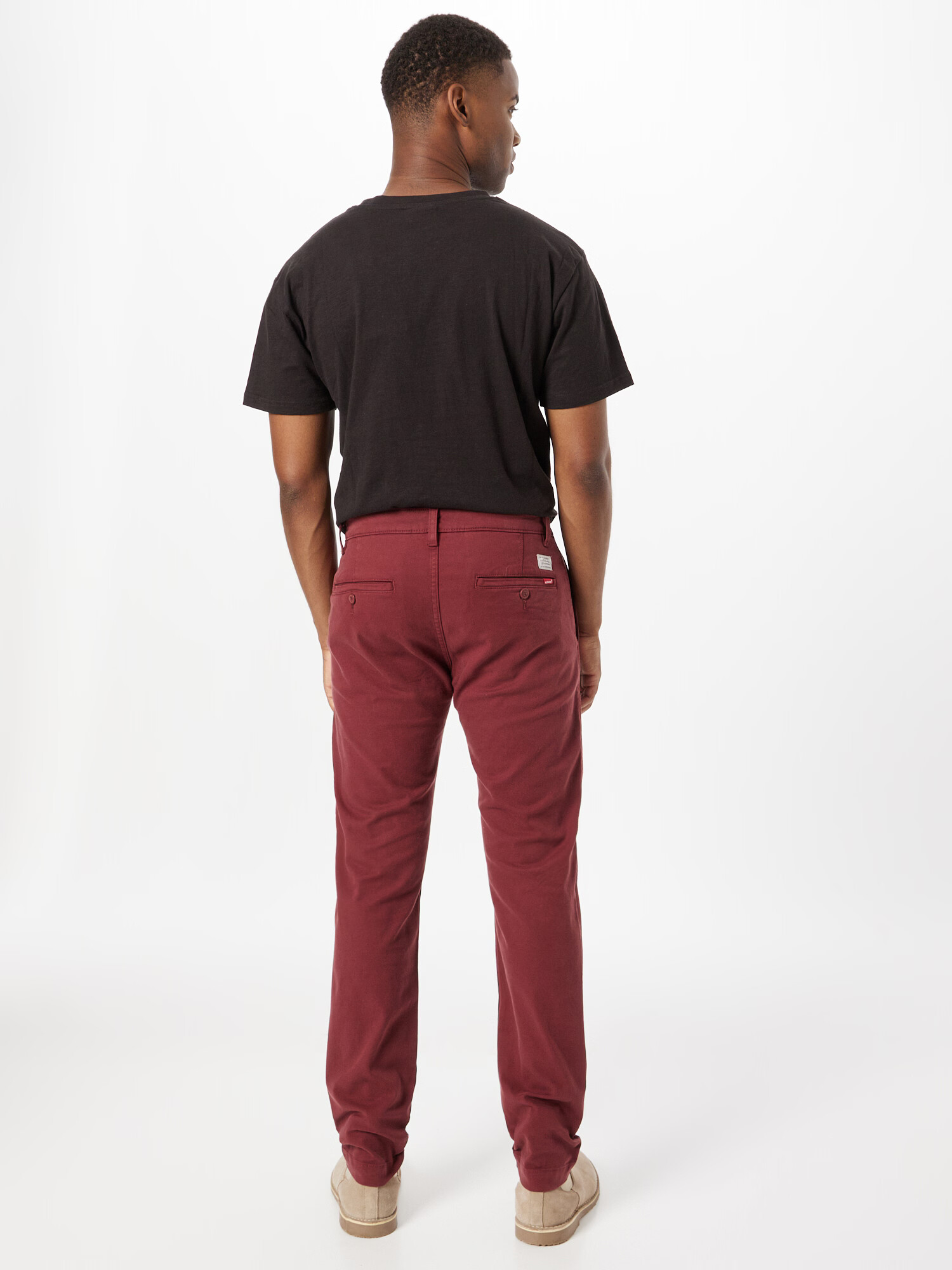 LEVI'S Chino nohavice burgundská - Pepit.sk