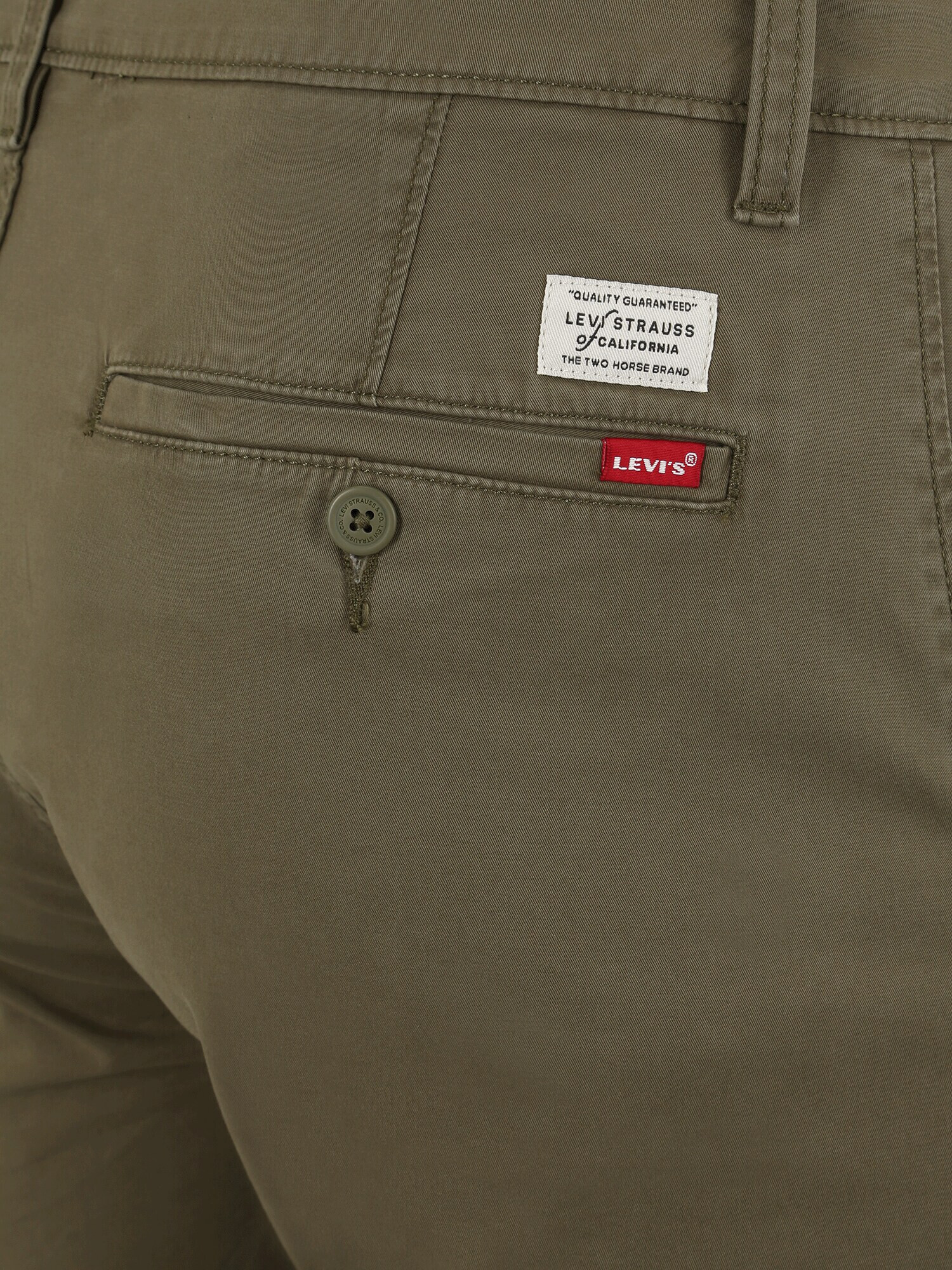 LEVI'S Chino nohavice olivová - Pepit.sk