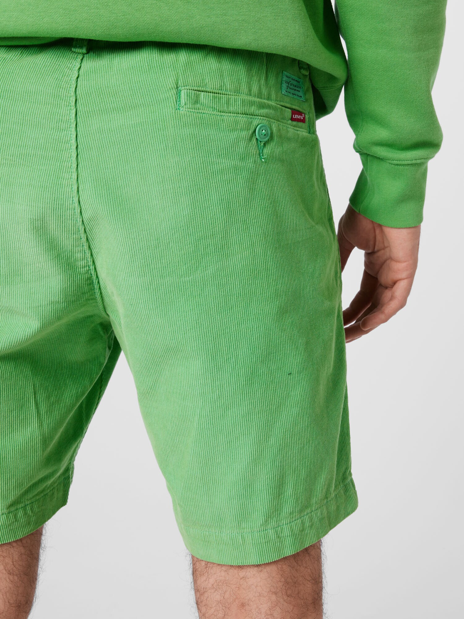 LEVI'S Chino nohavice 'XX CHINO EZ SHORT II GREENS' zelená - Pepit.sk