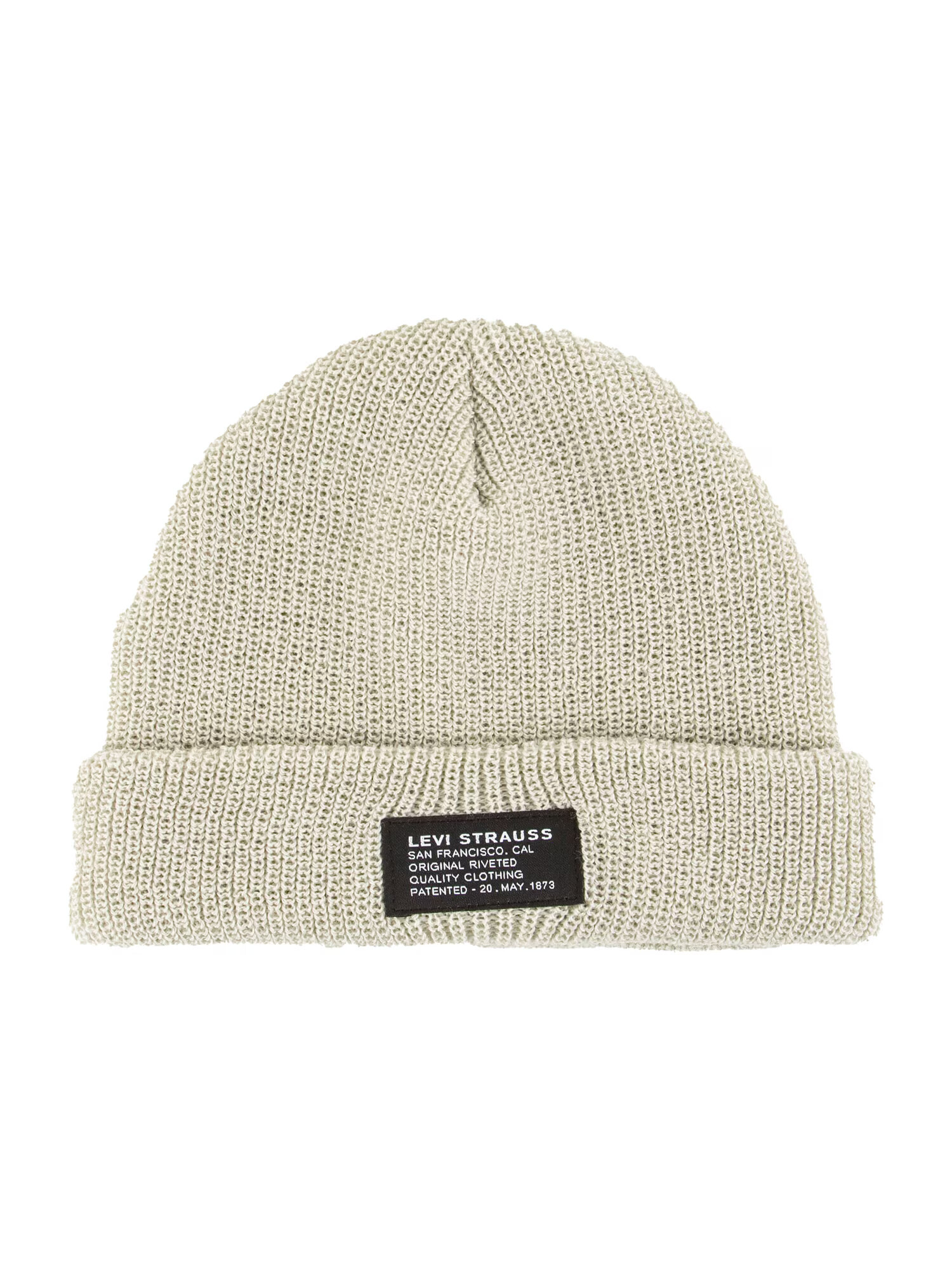 LEVI'S Čiapky 'CROPPED BEANIE - NO HORSE PULL PATCH' krémová - Pepit.sk