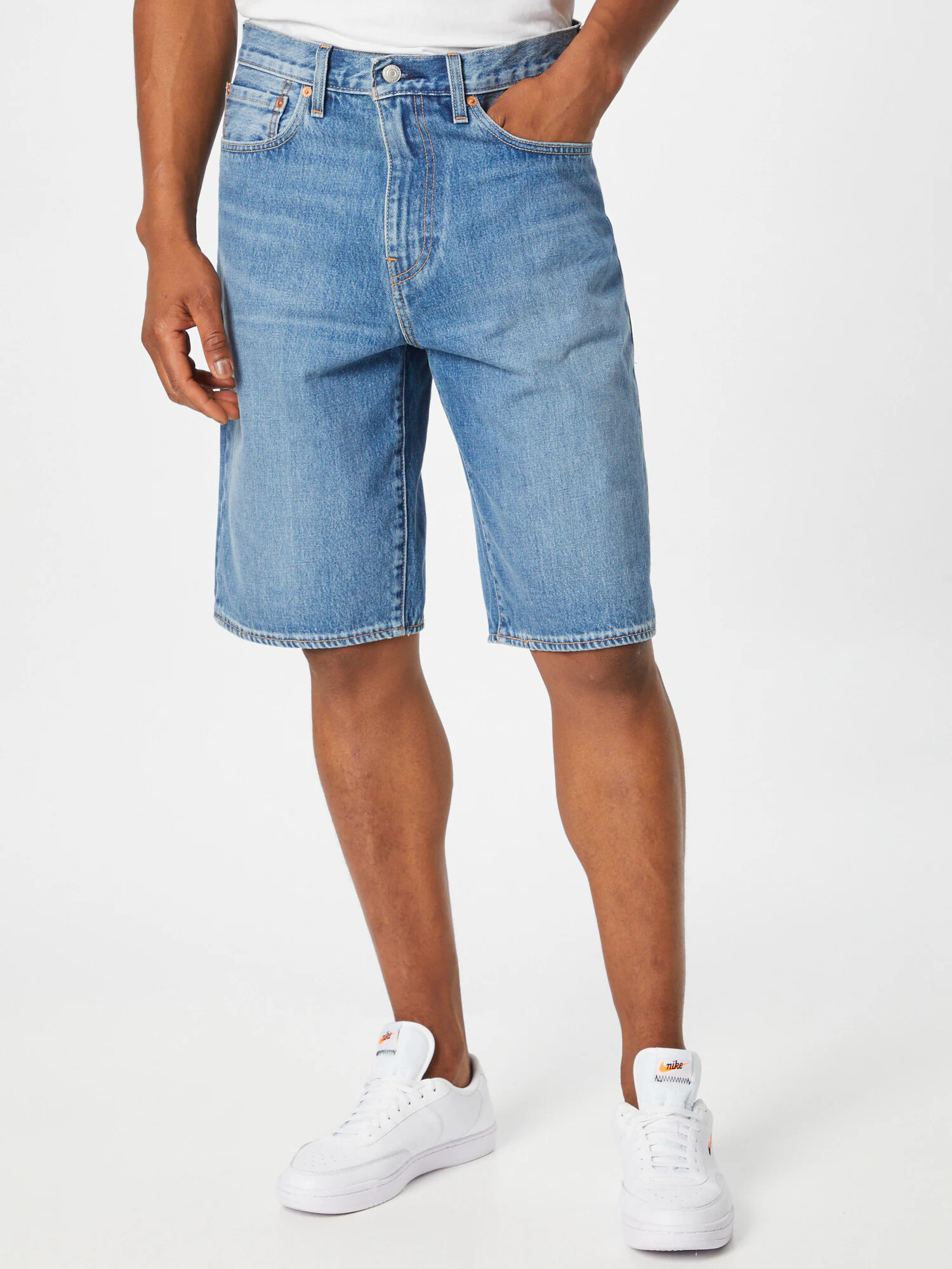 LEVI'S Džínsy '469™ LOOSE SHORT' modrá denim - Pepit.sk