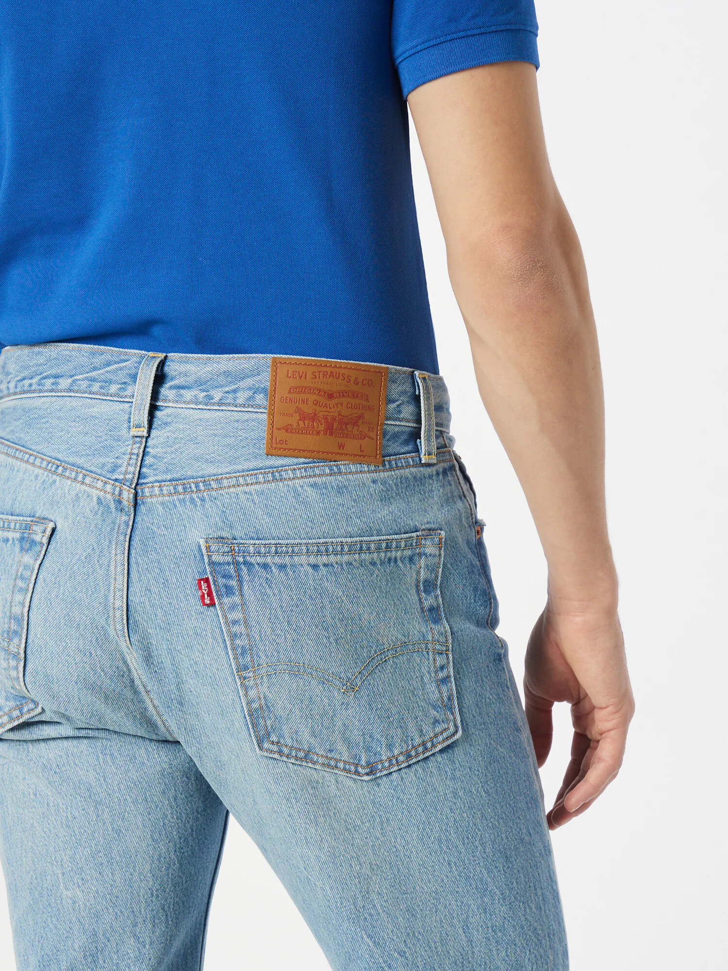 LEVI'S Džínsy '501® Original' modrá denim - Pepit.sk