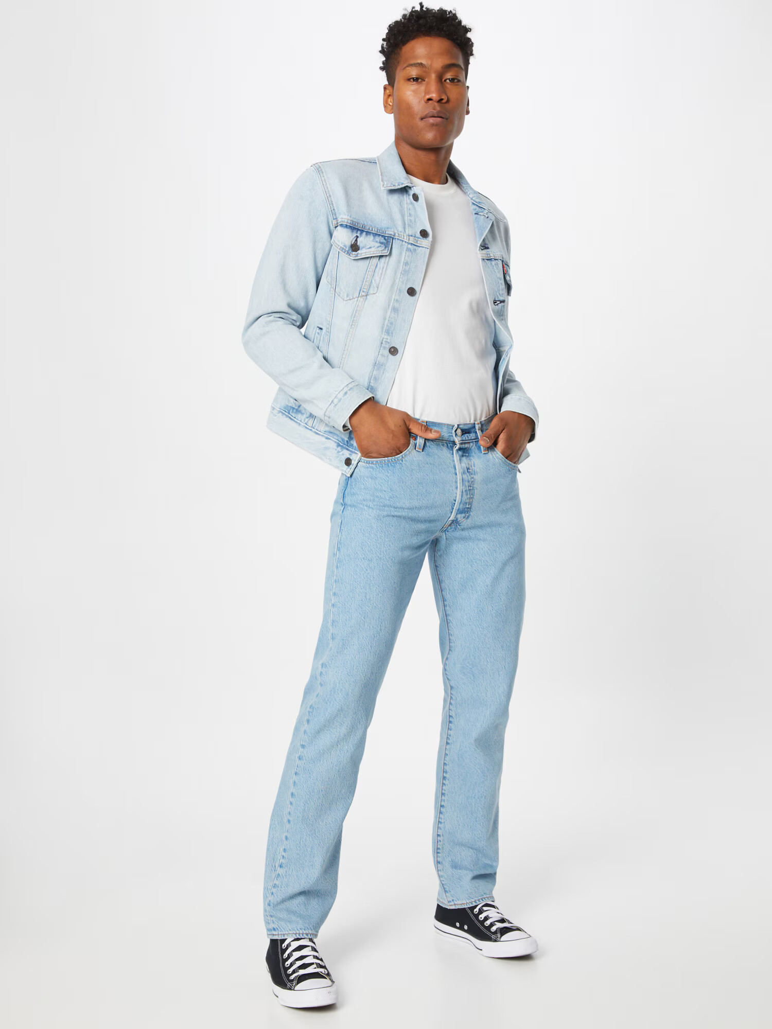 LEVI'S Džínsy '501 ORIGINAL' modrá denim - Pepit.sk