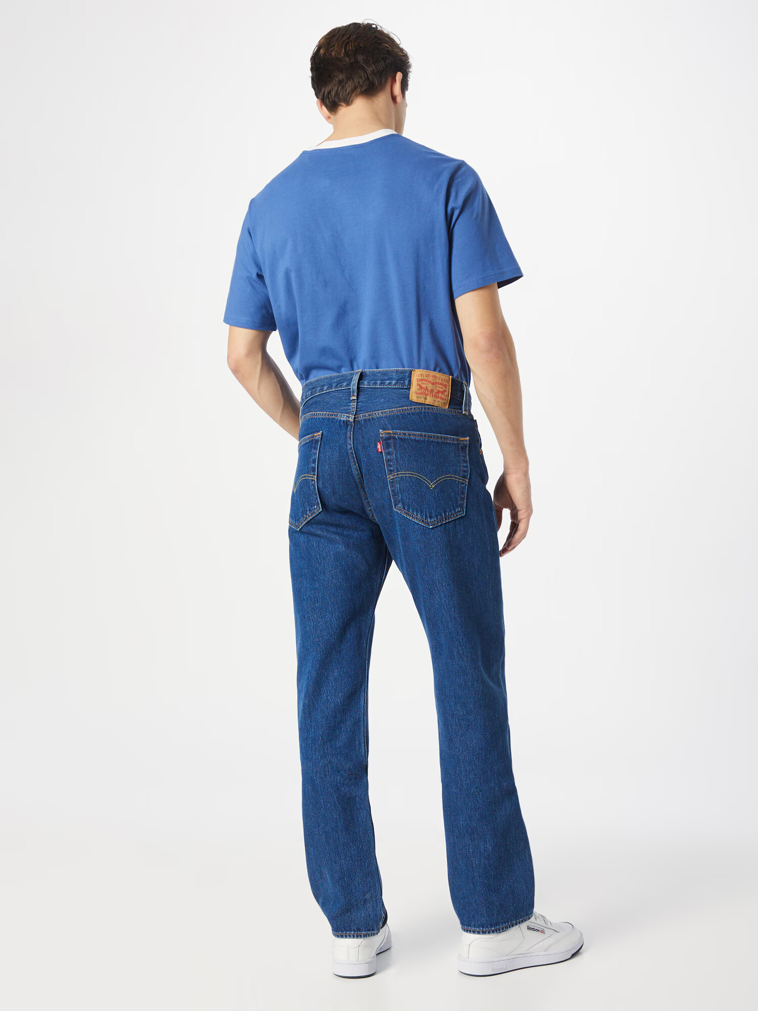 LEVI'S Džínsy '501® '93' modrá / svetlohnedá - Pepit.sk