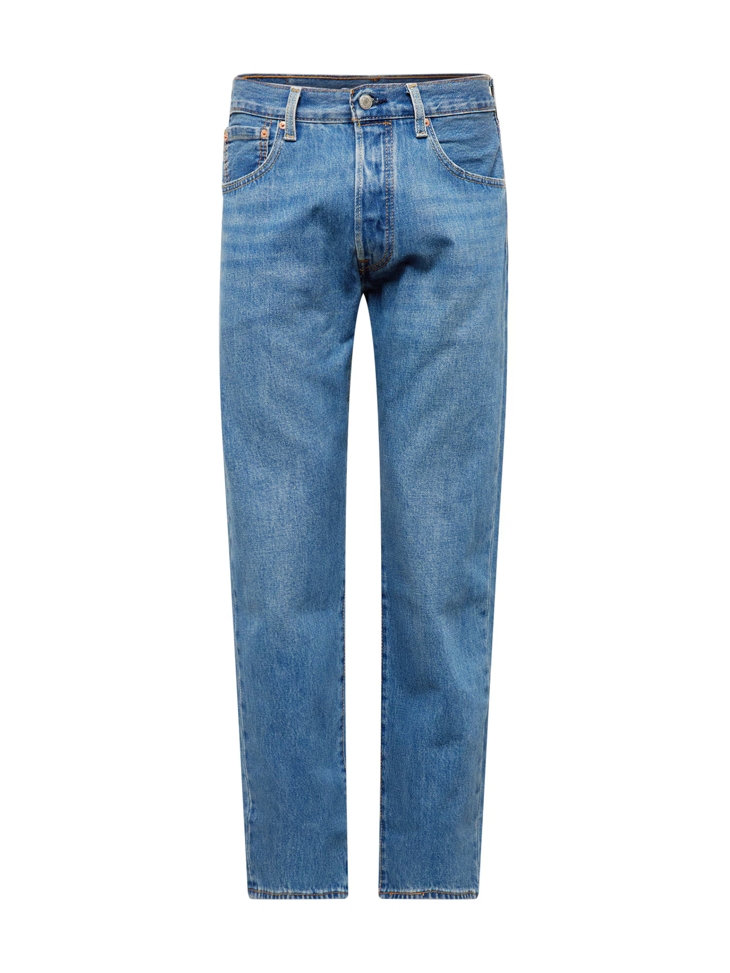 LEVI'S Džínsy '501® 93 STRAIGHT MED INDIGO - WORN IN' modrá denim - Pepit.sk