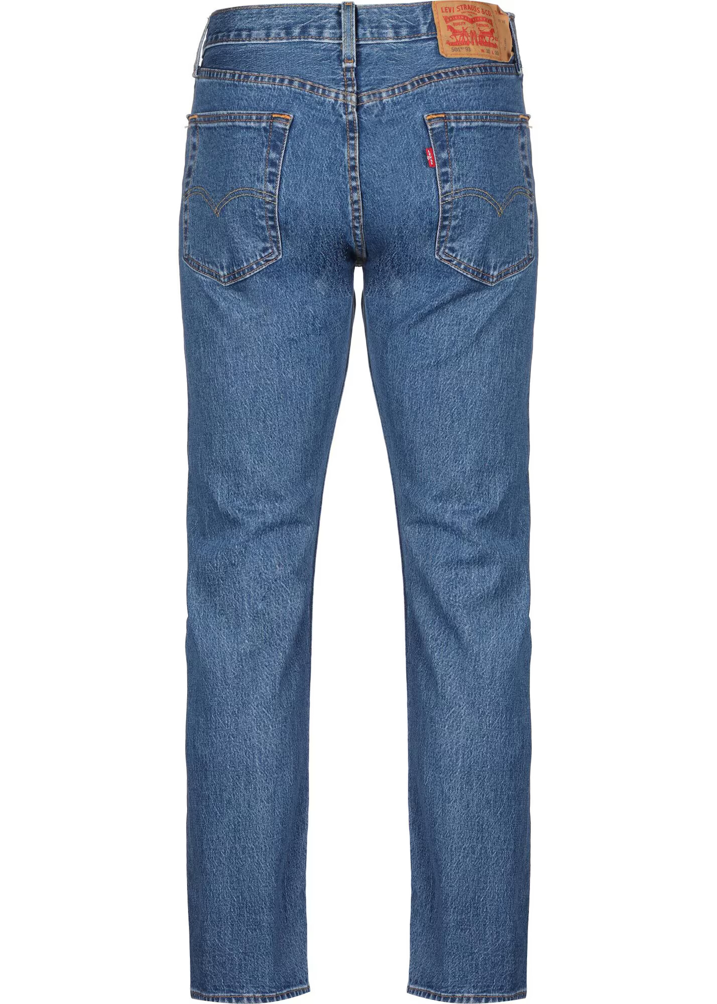 LEVI'S ® Džínsy '501® 93 STRAIGHT MED INDIGO - WORN IN' modrá denim - Pepit.sk