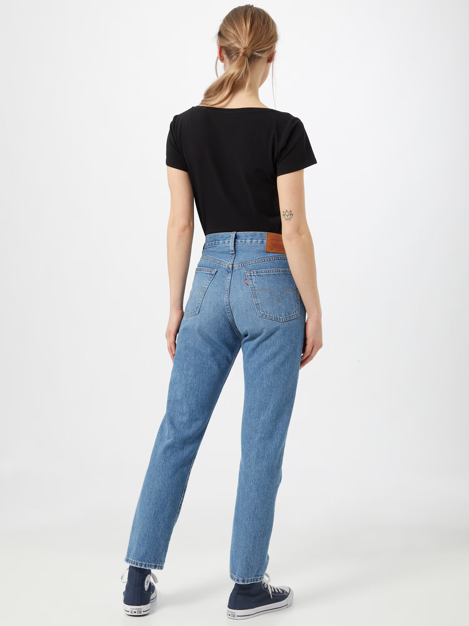 LEVI'S Džínsy '501® CROP' modrá denim - Pepit.sk