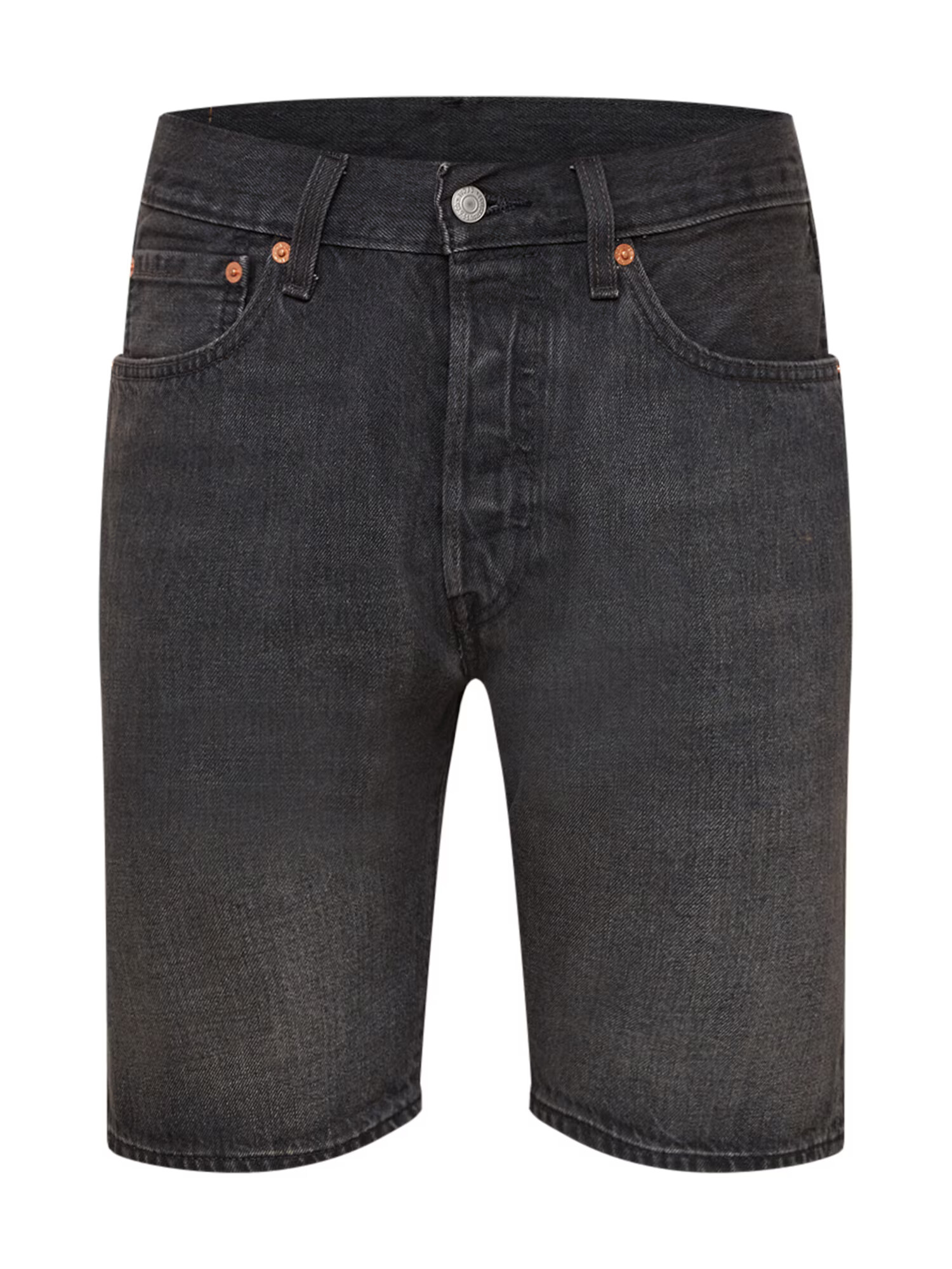 LEVI'S Džínsy '501® HEMMED SHORT' čierny denim - Pepit.sk