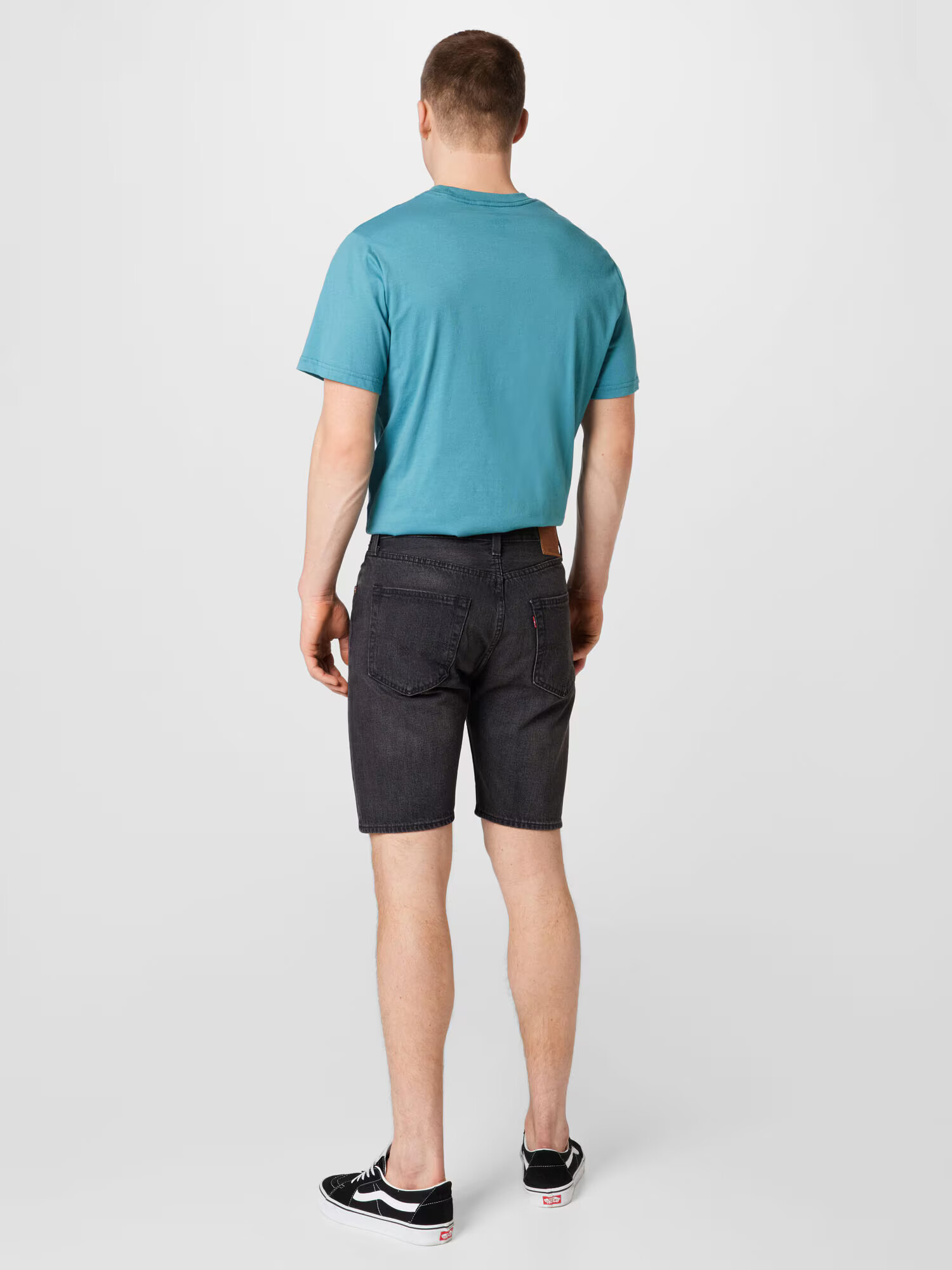 LEVI'S Džínsy '501® HEMMED SHORT' čierny denim - Pepit.sk