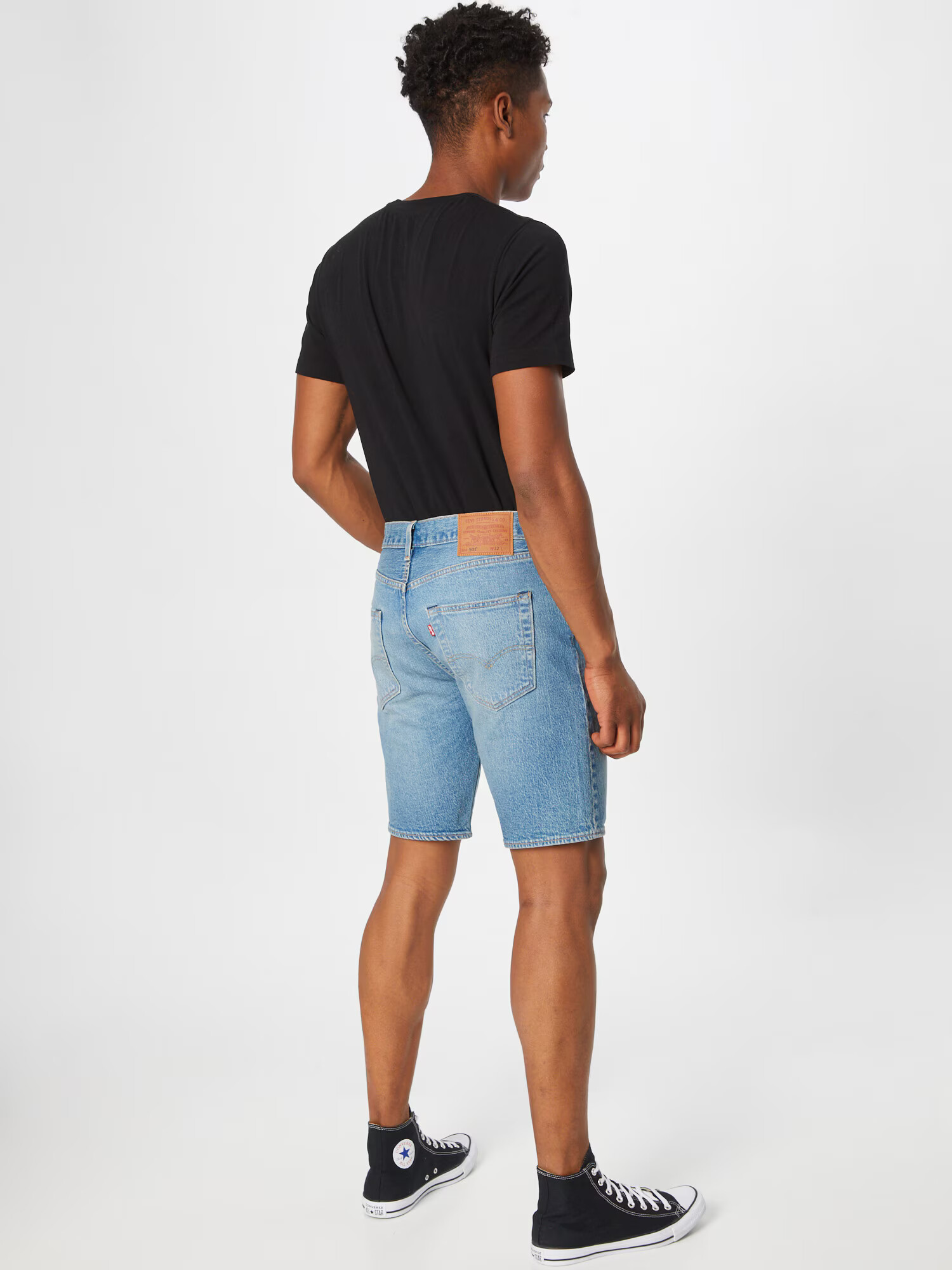 LEVI'S Džínsy '501® HEMMED SHORT' modrá denim - Pepit.sk