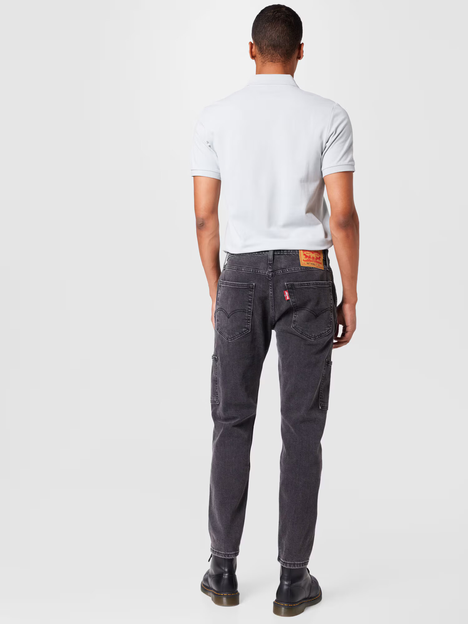 LEVI'S Džínsy '502 HI BALL UTILITY' sivý denim - Pepit.sk