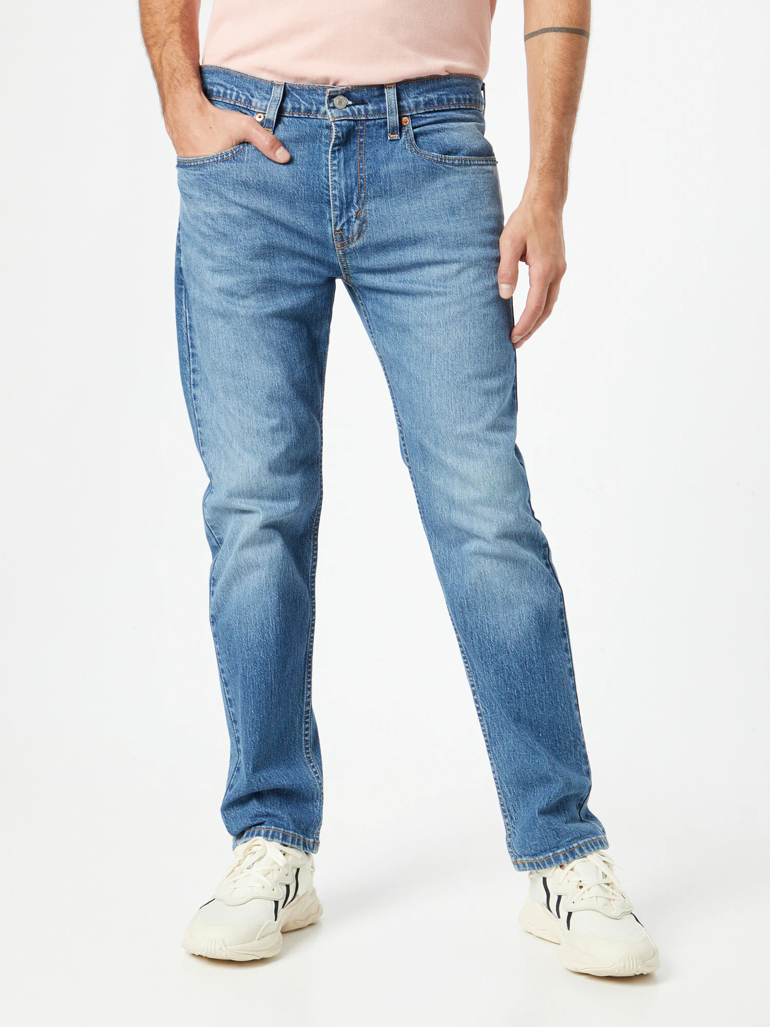 LEVI'S ® Džínsy '502 TAPER HI BALL' modrá denim - Pepit.sk