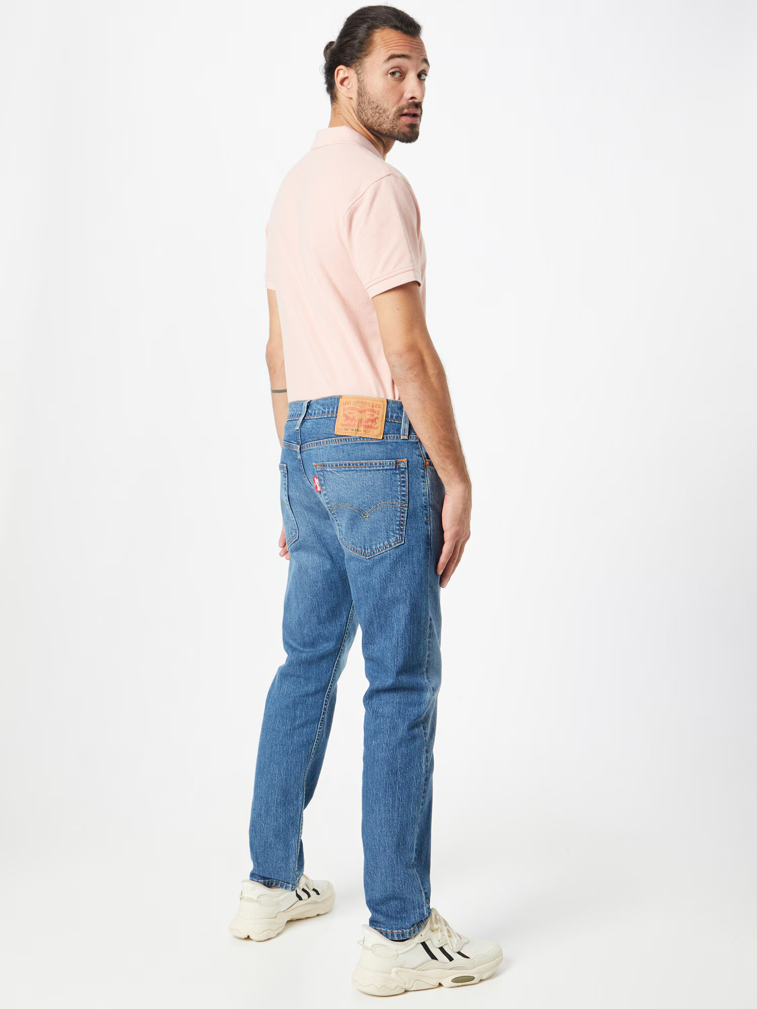 LEVI'S ® Džínsy '502 TAPER HI BALL' modrá denim - Pepit.sk