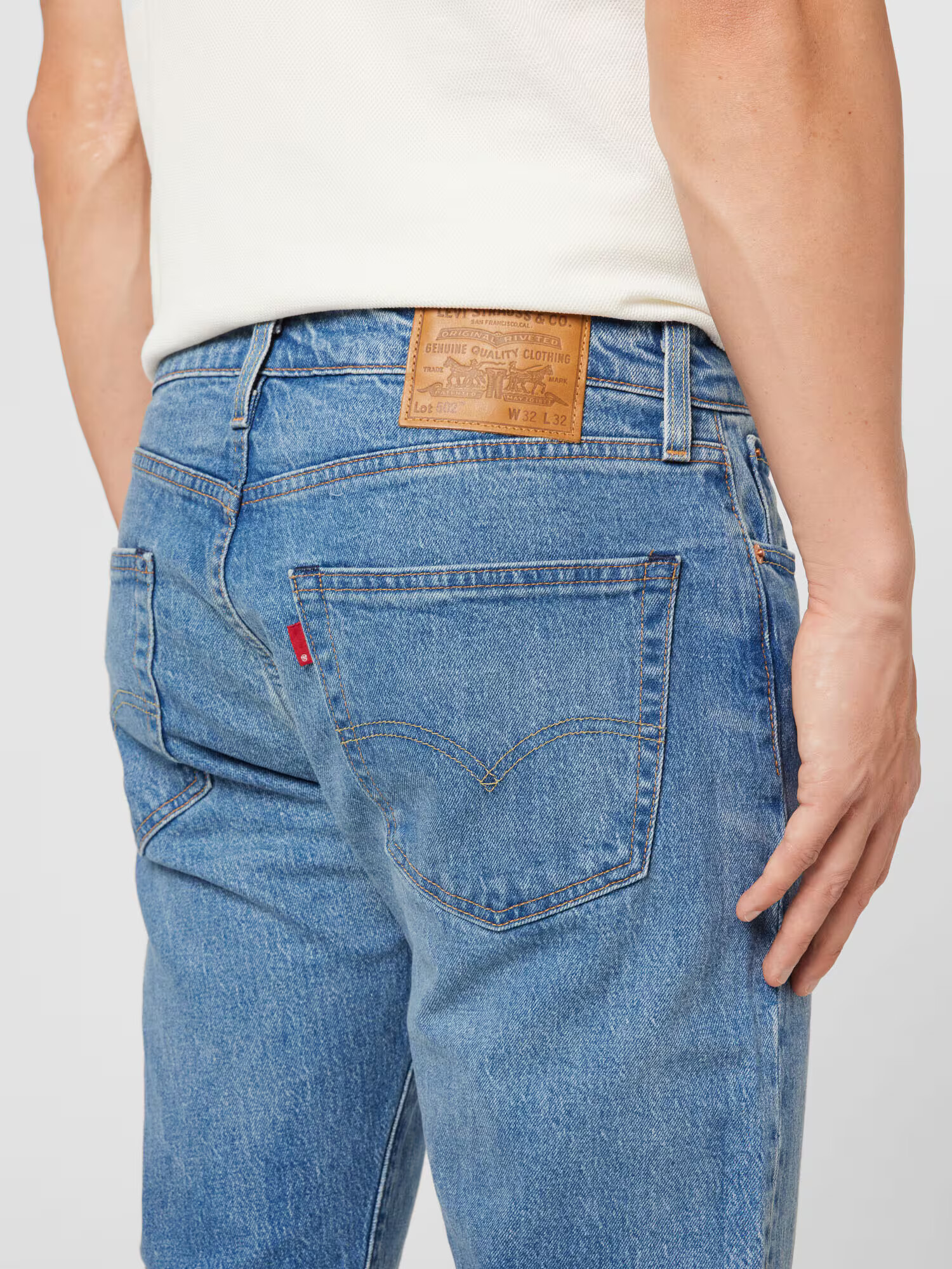 LEVI'S Džínsy '502™ REGULAR TAPER' modrá denim - Pepit.sk