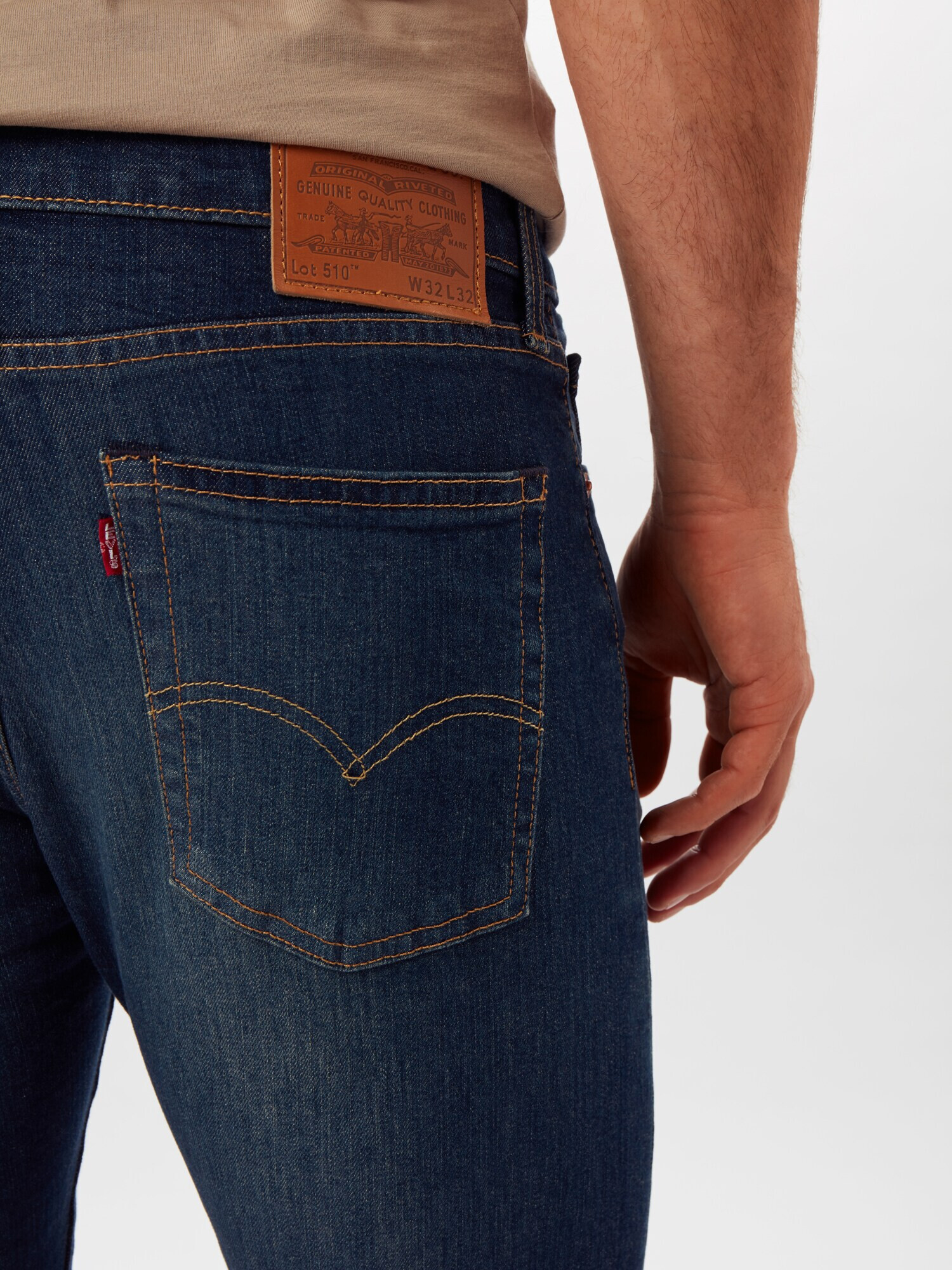 LEVI'S Džínsy '510™ SKINNY FIT' modrá denim - Pepit.sk