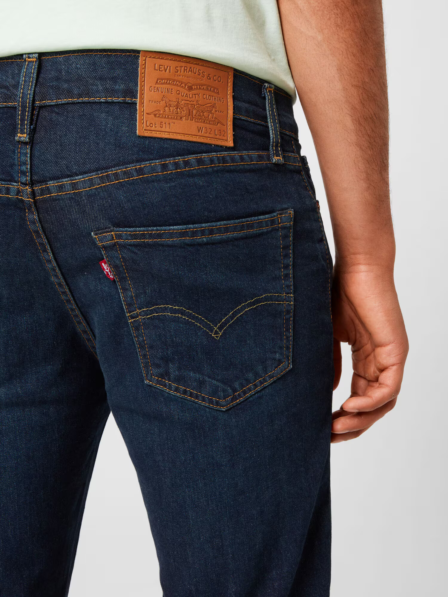 LEVI'S Džínsy '511™ SLIM FIT' tmavomodrá - Pepit.sk