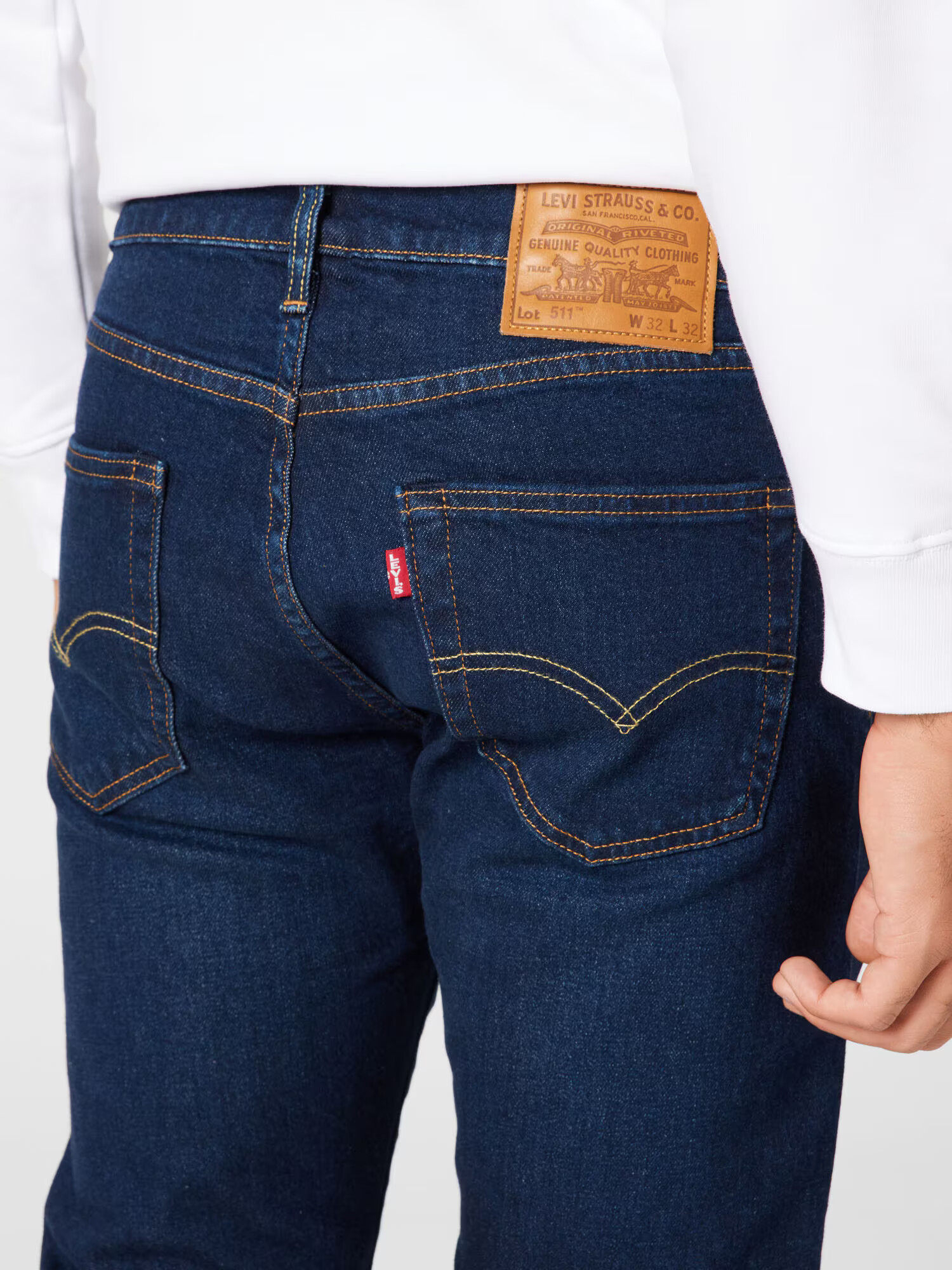 LEVI'S Džínsy '511™ SLIM FIT' tmavomodrá - Pepit.sk