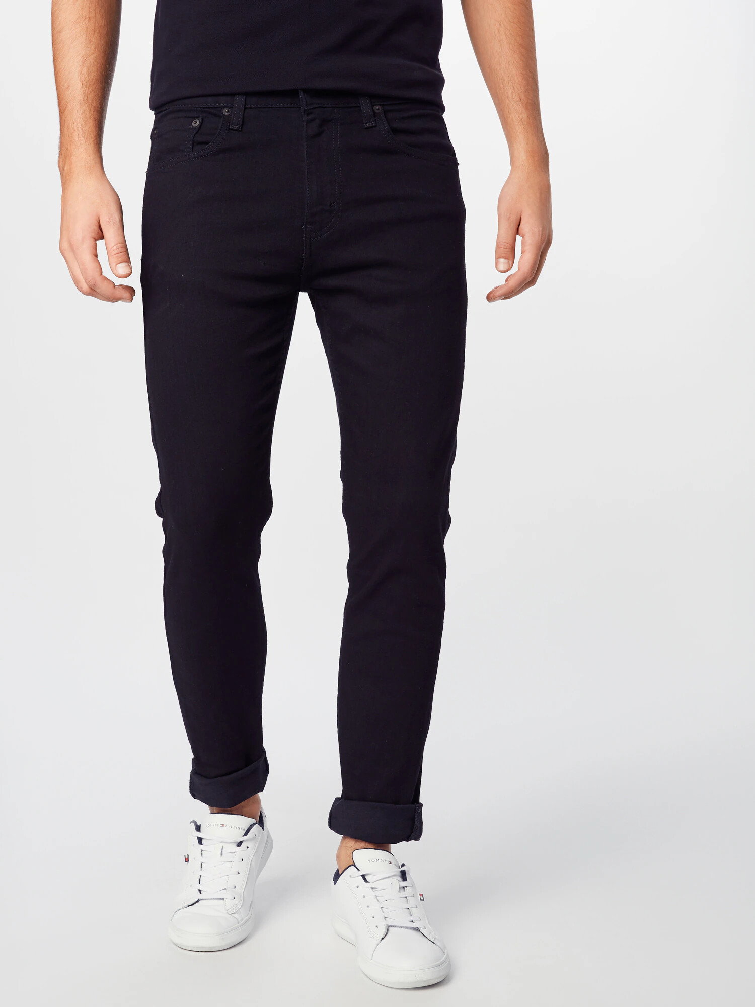 LEVI'S Džínsy '512 SLIM TAPER LO-BALL BLACKS' čierny denim - Pepit.sk