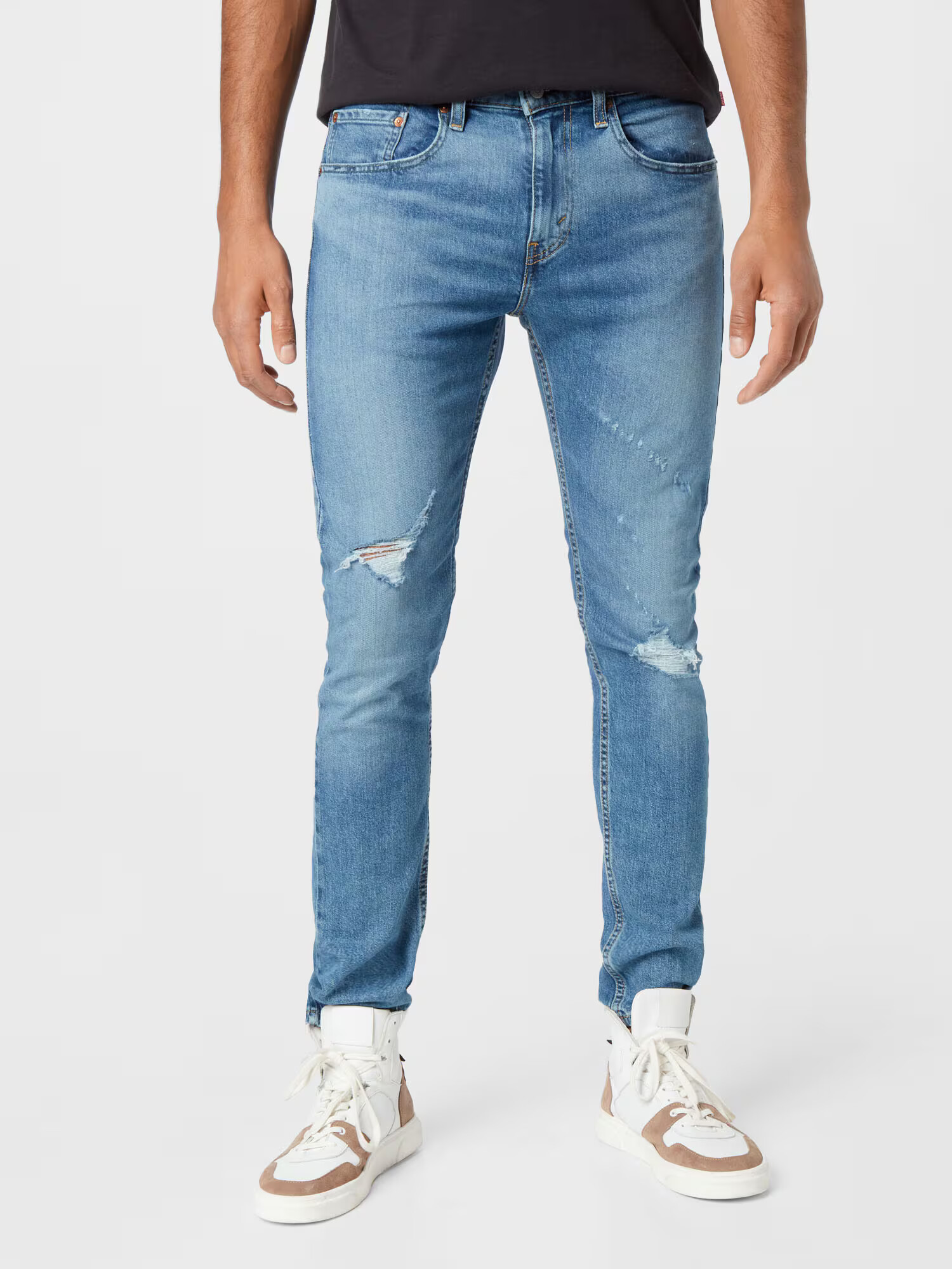 LEVI'S Džínsy '512SLIMTAPERLOBALL' modrá denim - Pepit.sk